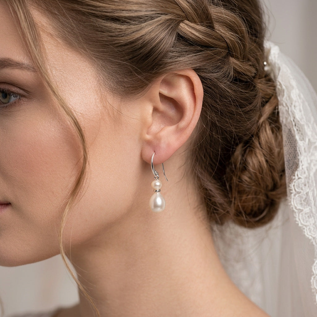 Drop earrings