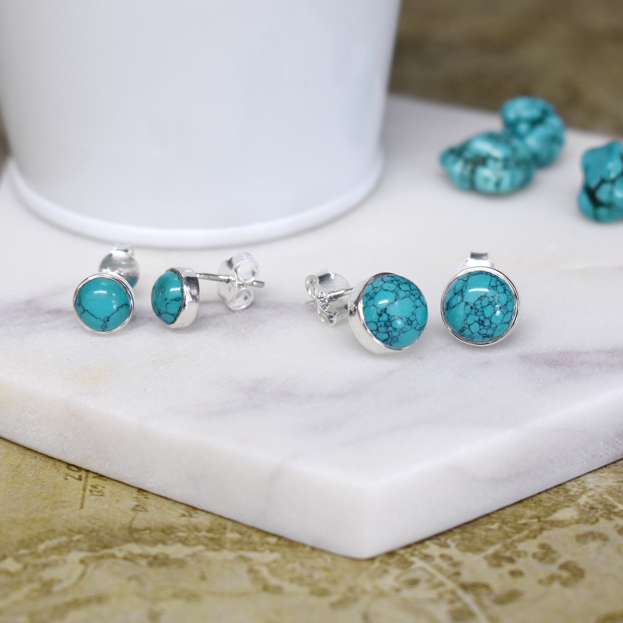 Stud earrings