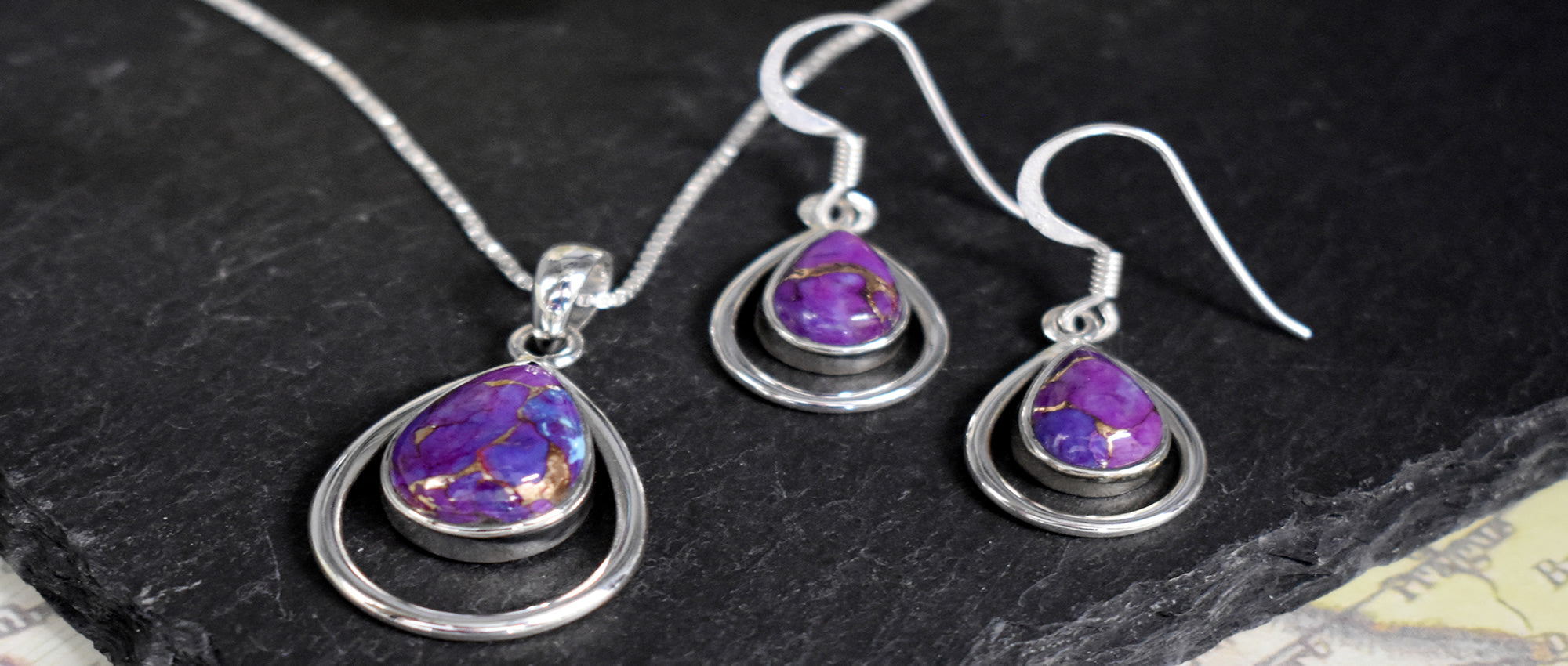 Purple mohave turquoise