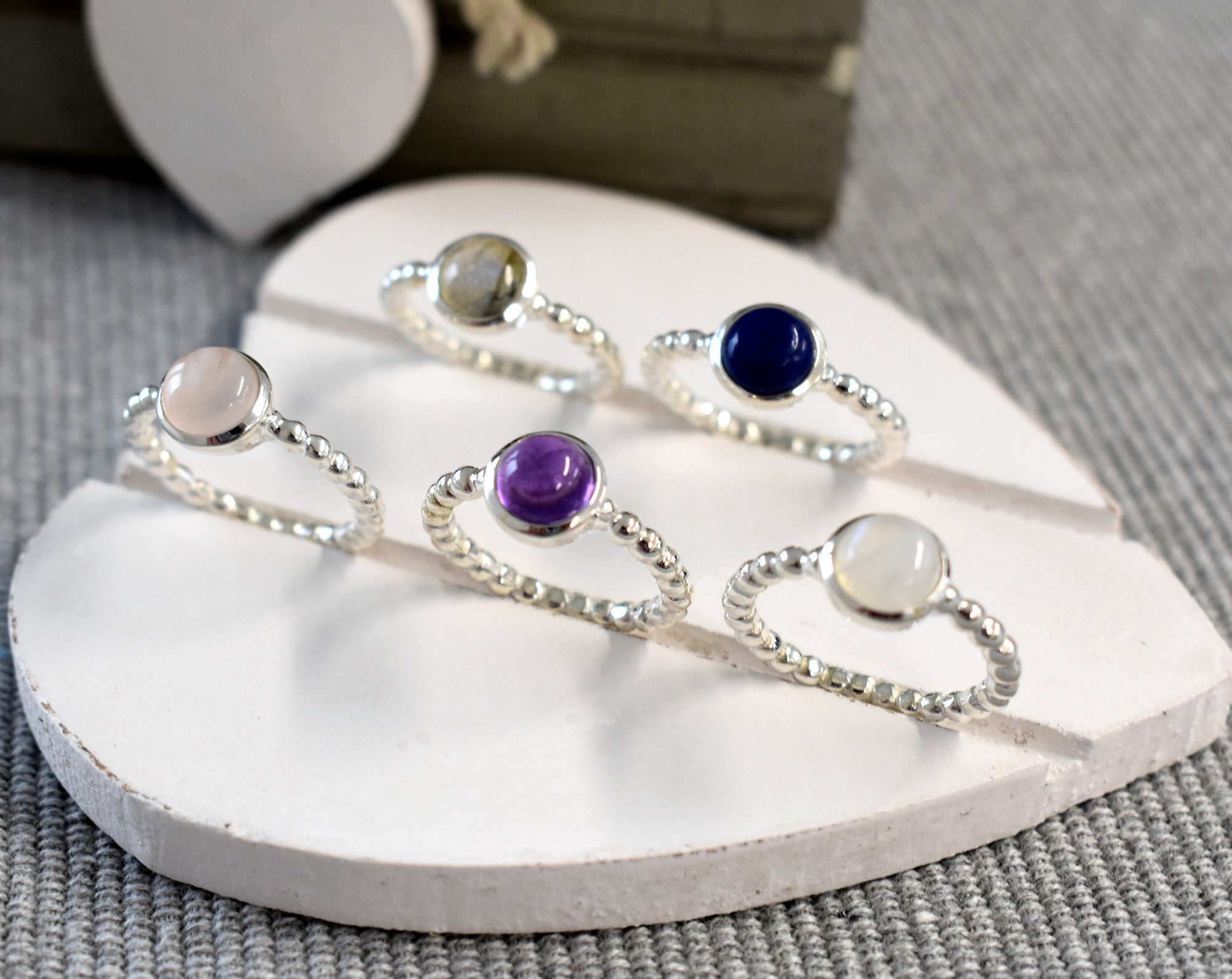 Stone-set rings