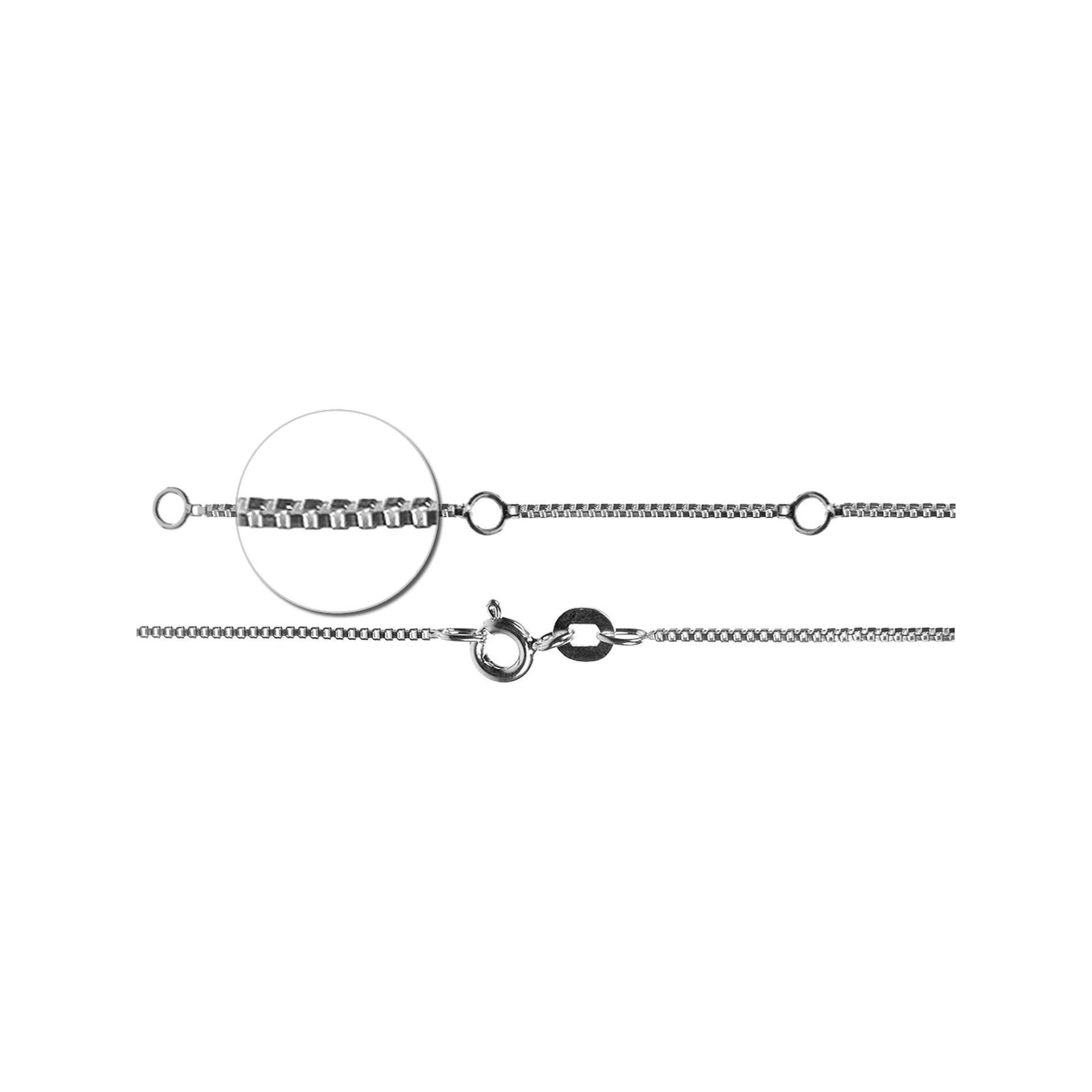 16/18/20" Silver box chain
