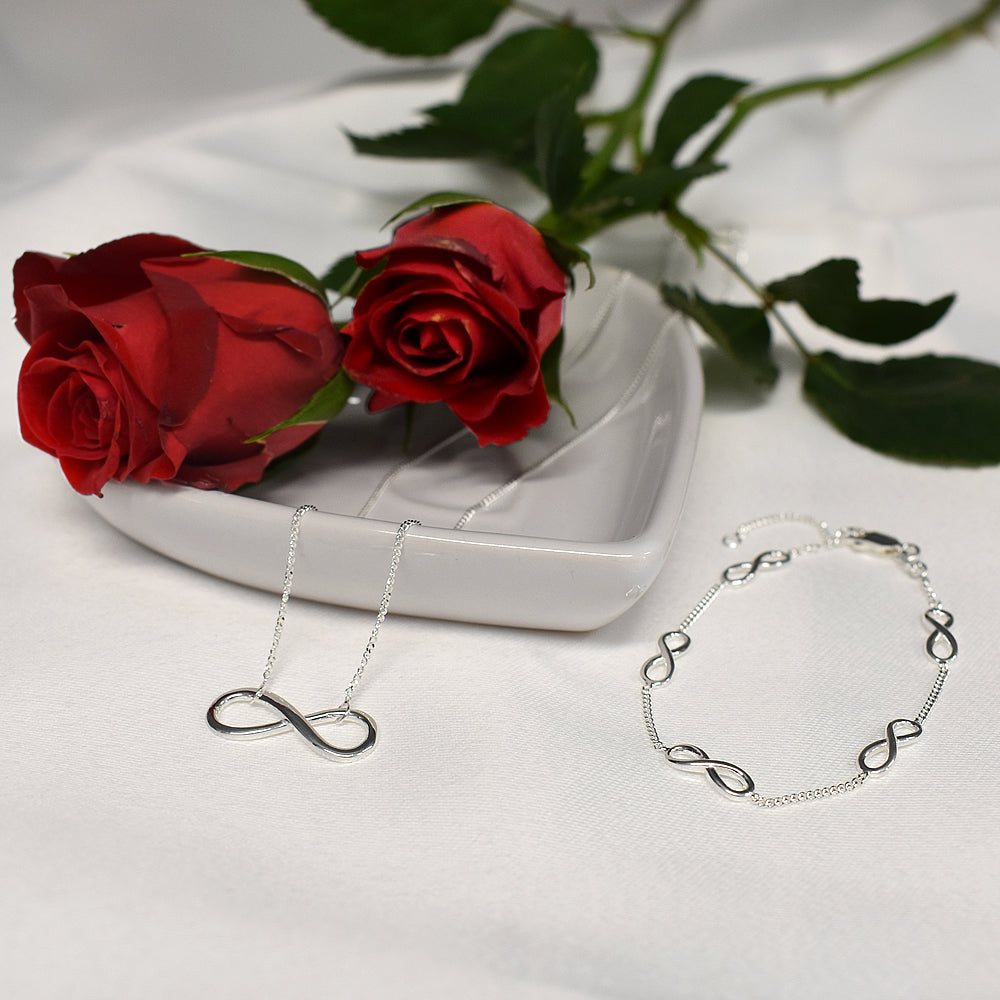 Paige infinity symbol necklace