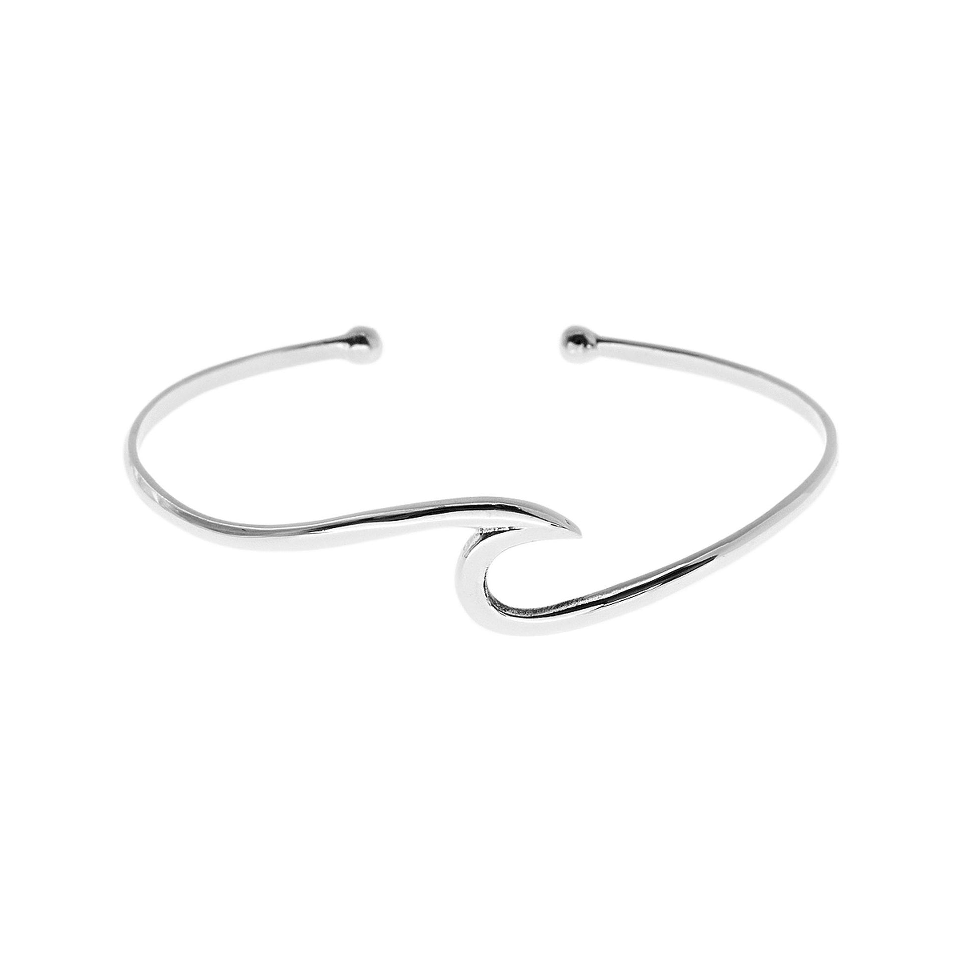 Mila ocean wave bangle