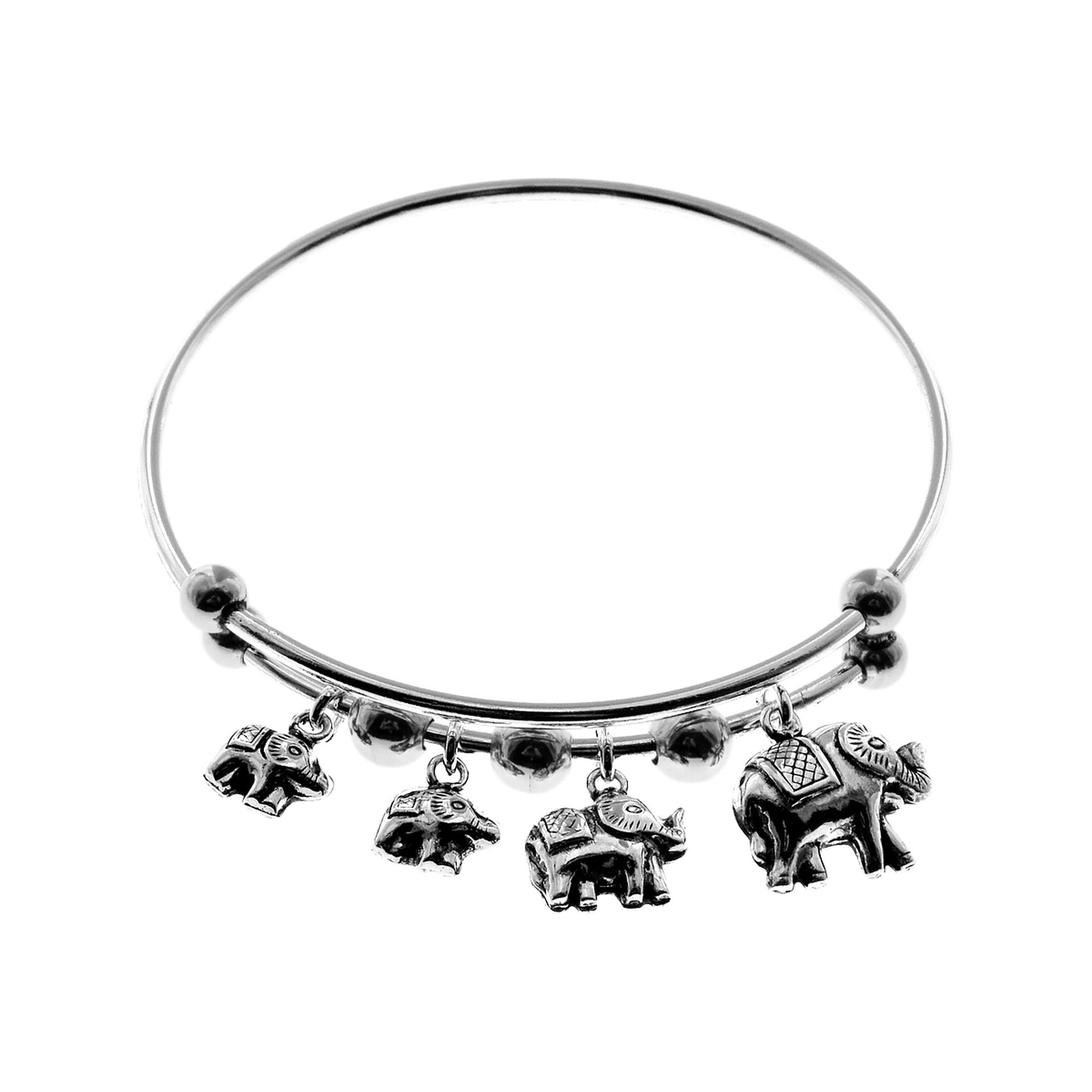 Chloe marching elephants sliding bangle