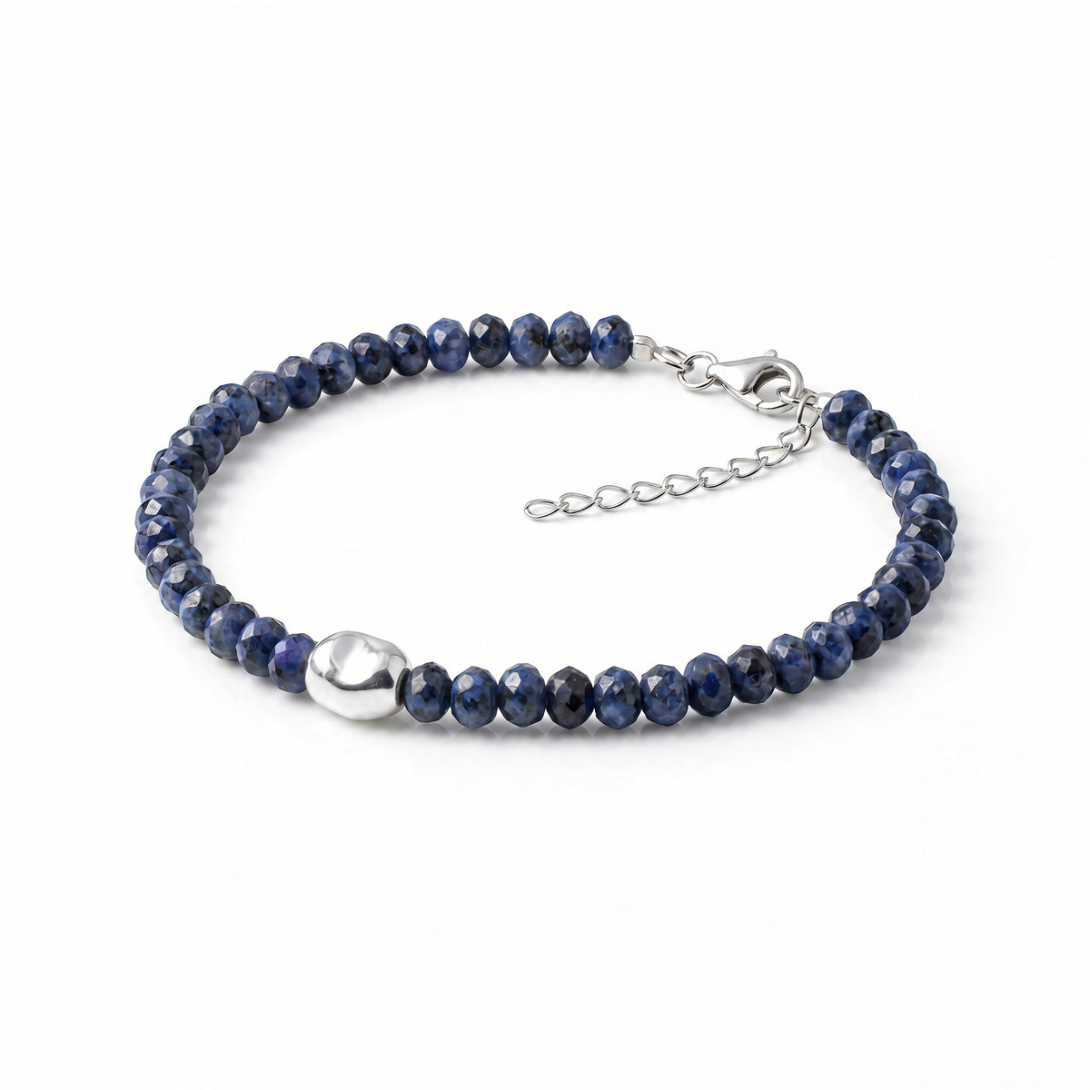 Jaelyn blue pebble bracelet