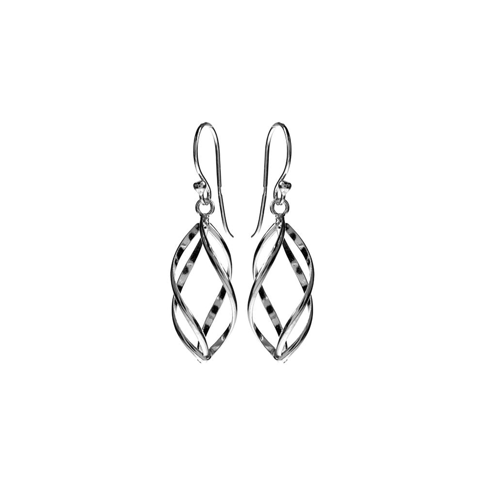 Phoebe open twirl earrings