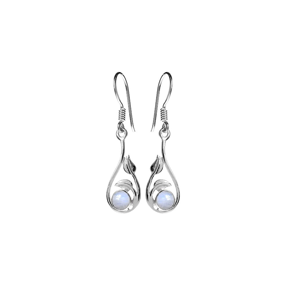 Lola rainbow leaf earrings