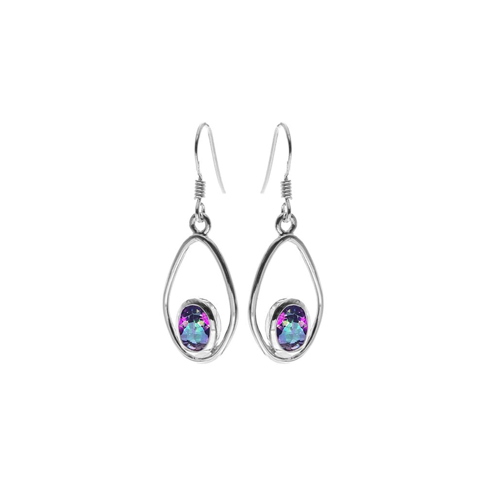 Amy mystic topaz soft diamond halo