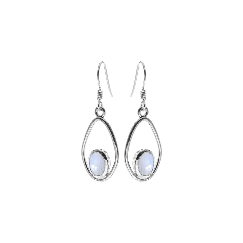 Amy rainbow moonstone soft diamond halo