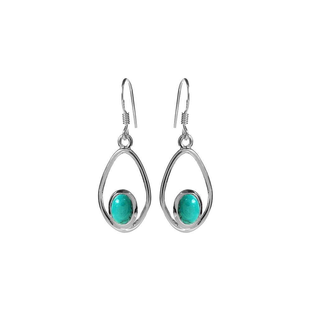Amy turquoise soft diamond halo