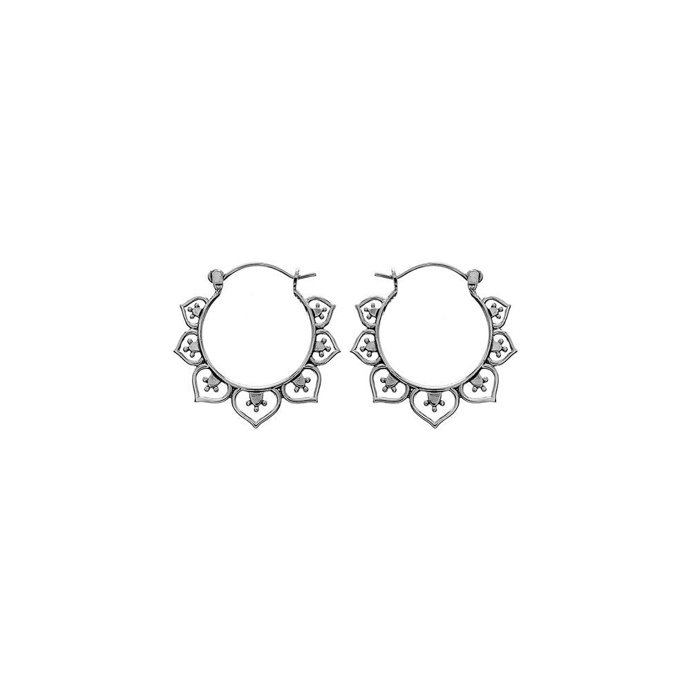 Elisa hooped abstract floral hoops