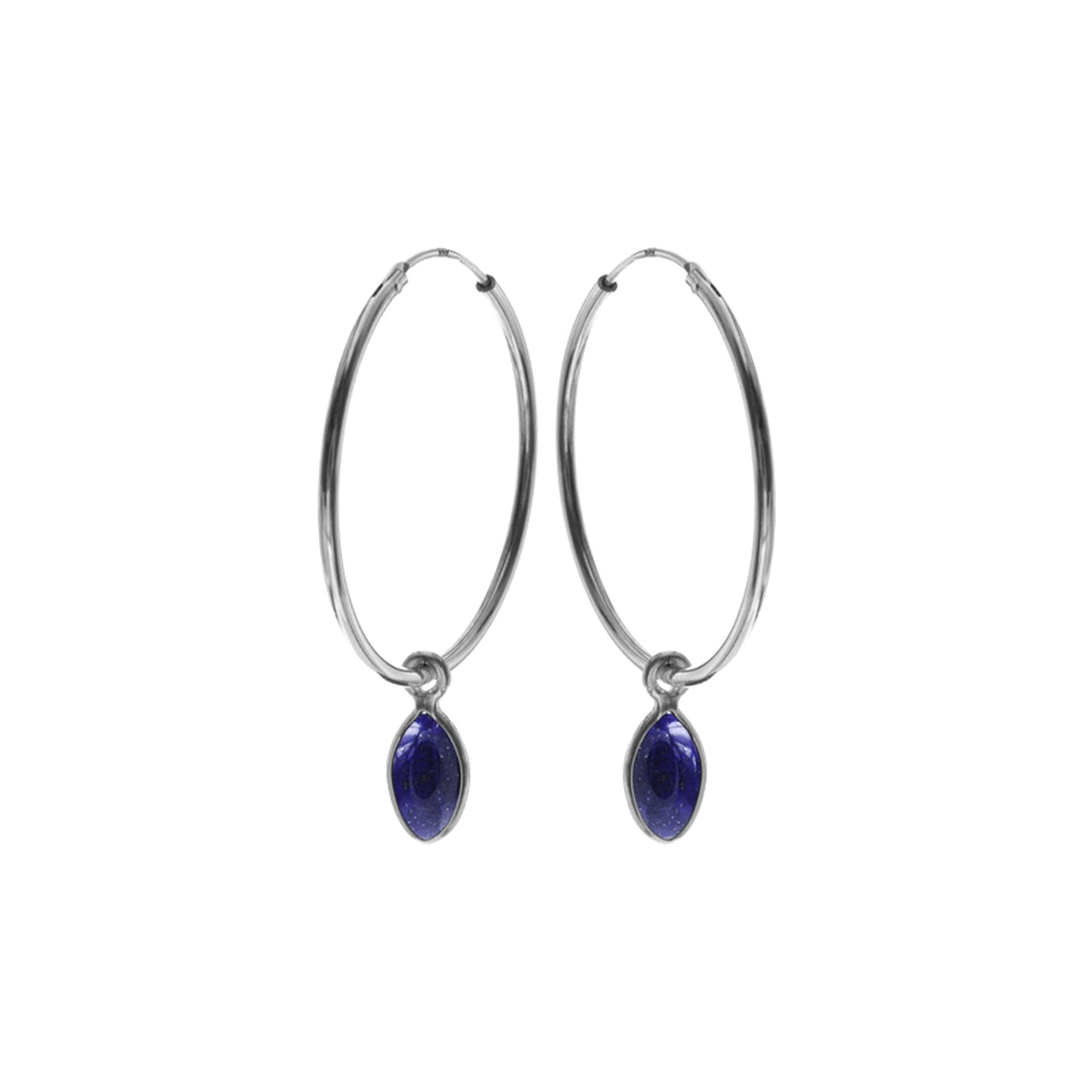 Ivy sleeper with marquis lapis lazuli
