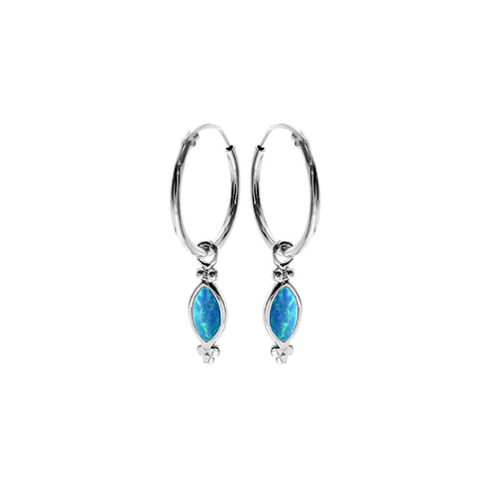 Shannon marquis blue opal charm sleepers
