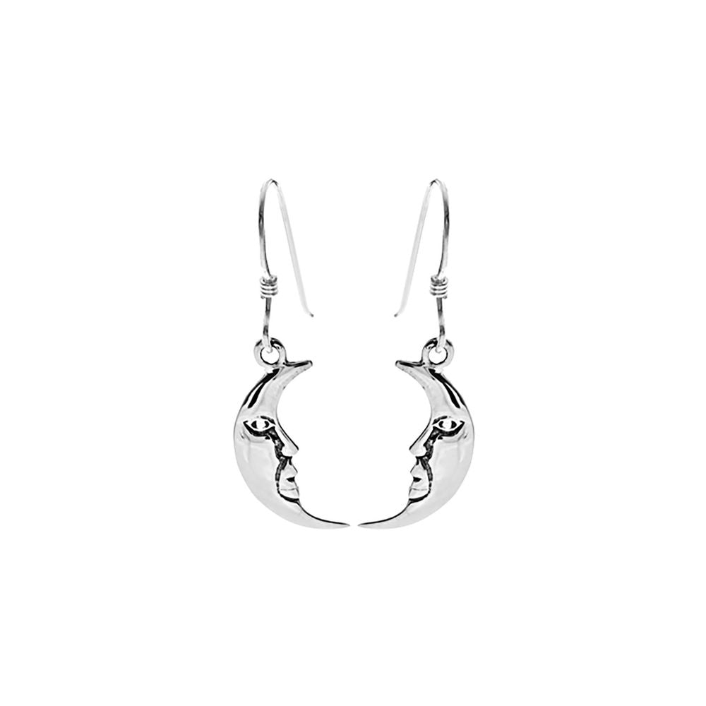 Smile man in the moon earrings