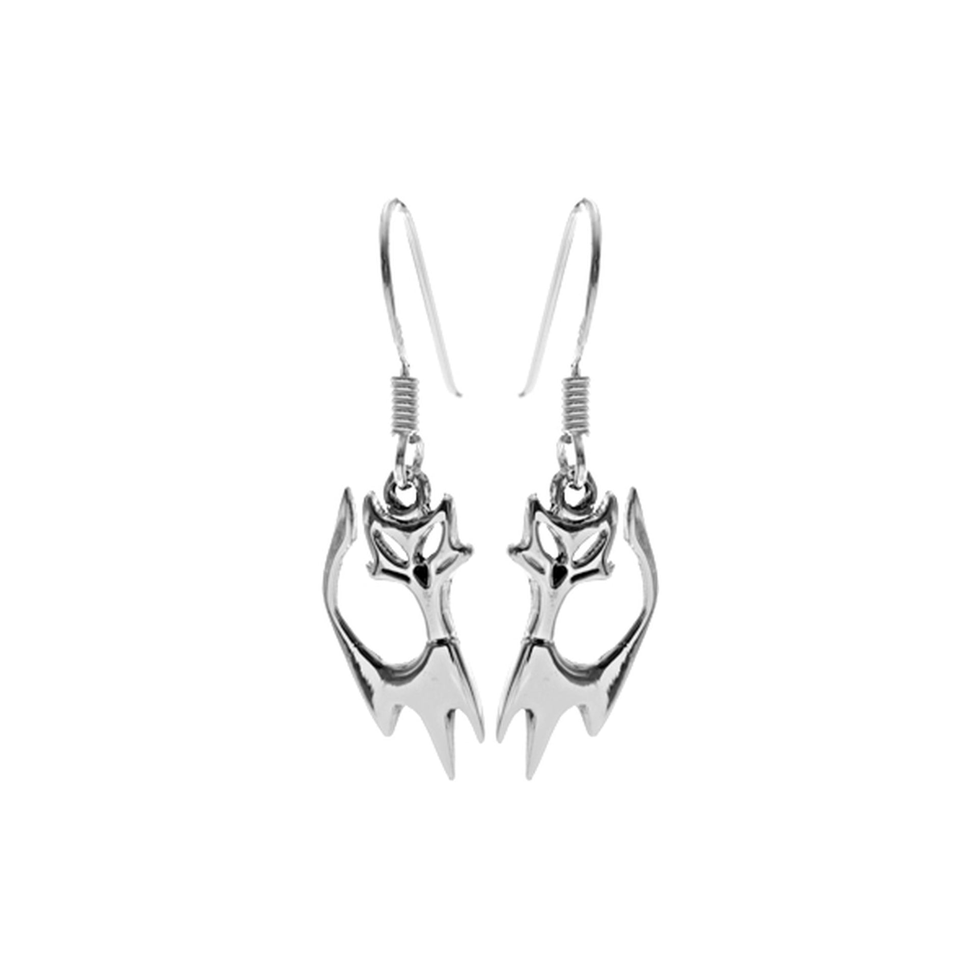 Cartoon cat earrings