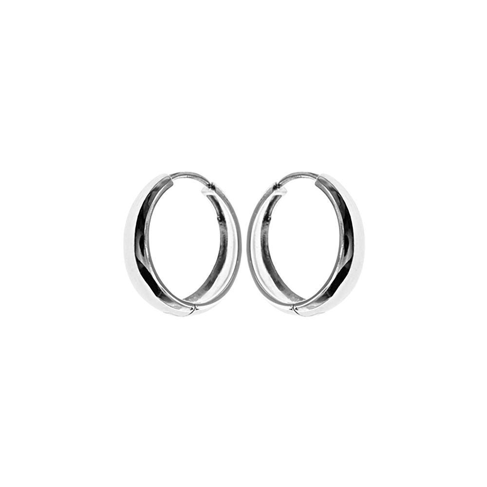 Bria 3mm wide huggies