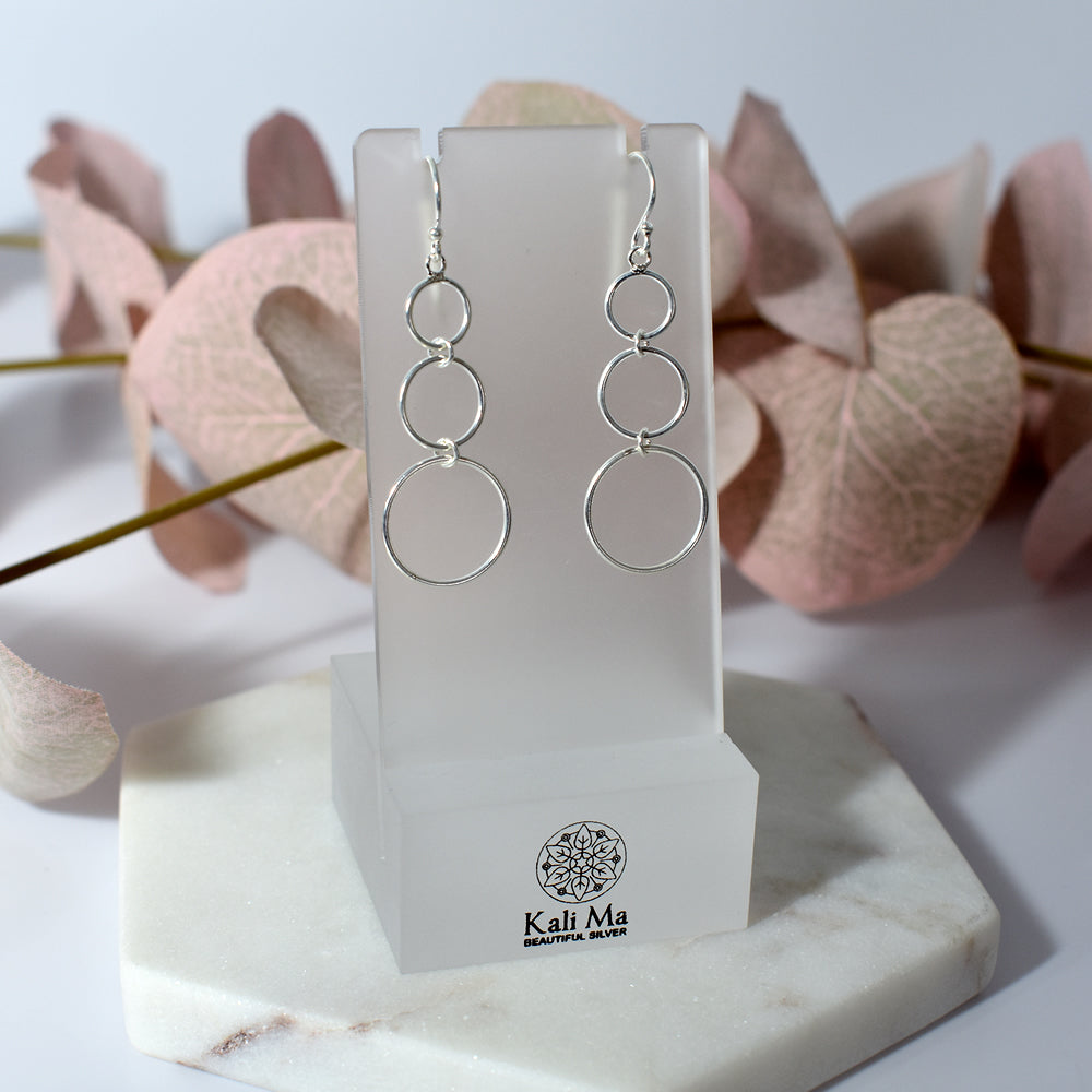 Bria circles earrings