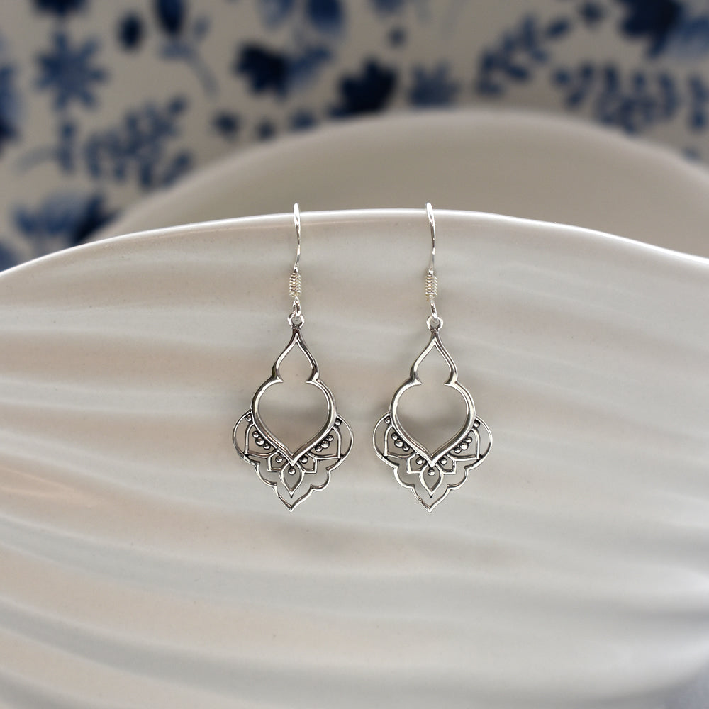 Isla boho scallop earrings