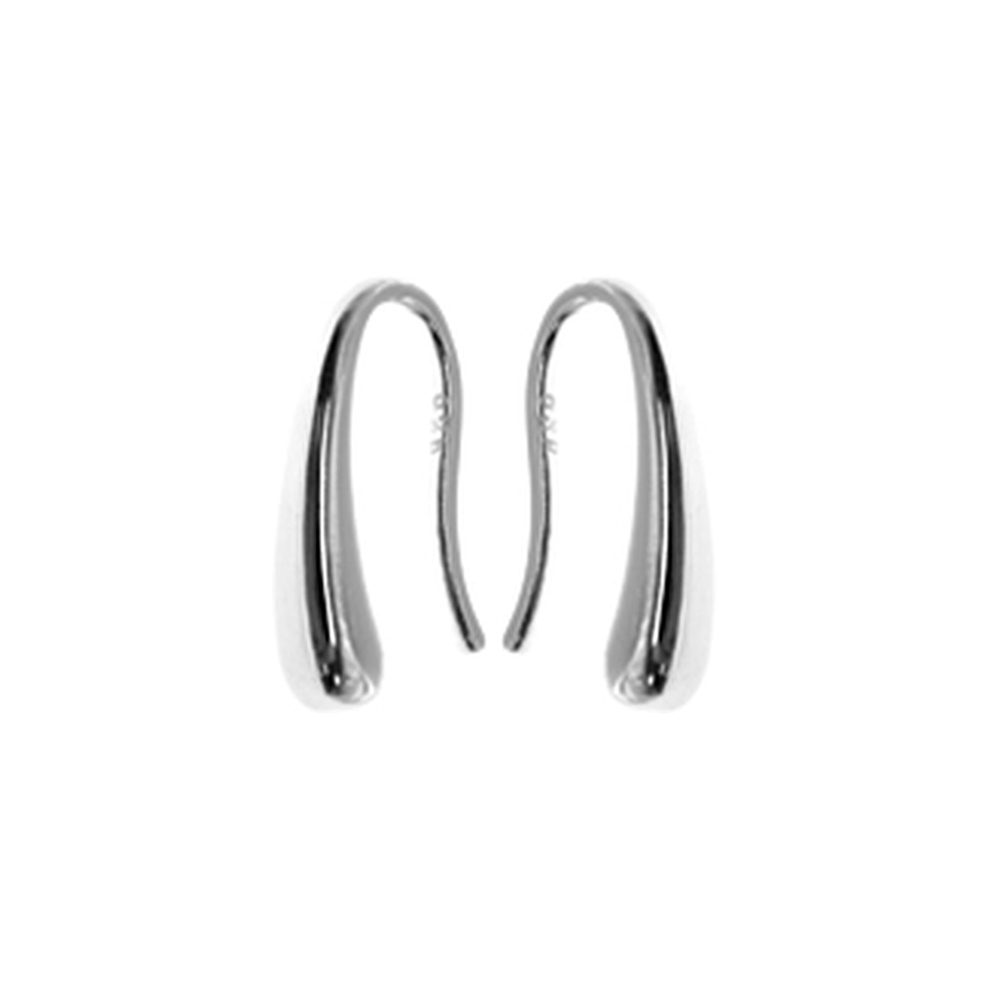 Bria small raindrop hook earrings