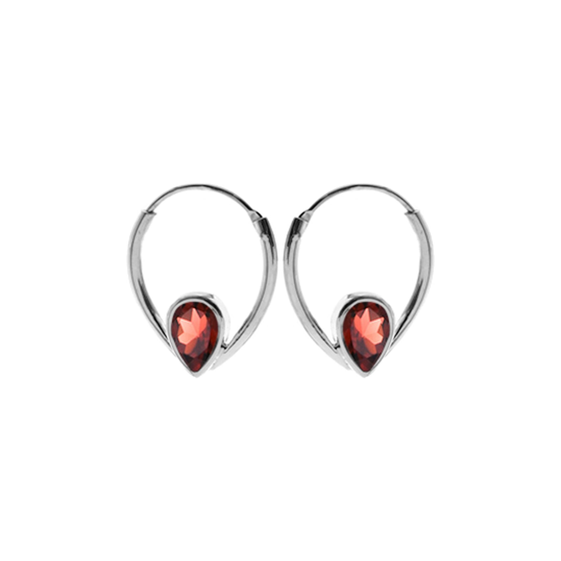 Bridget teardrop sleepers with garnet