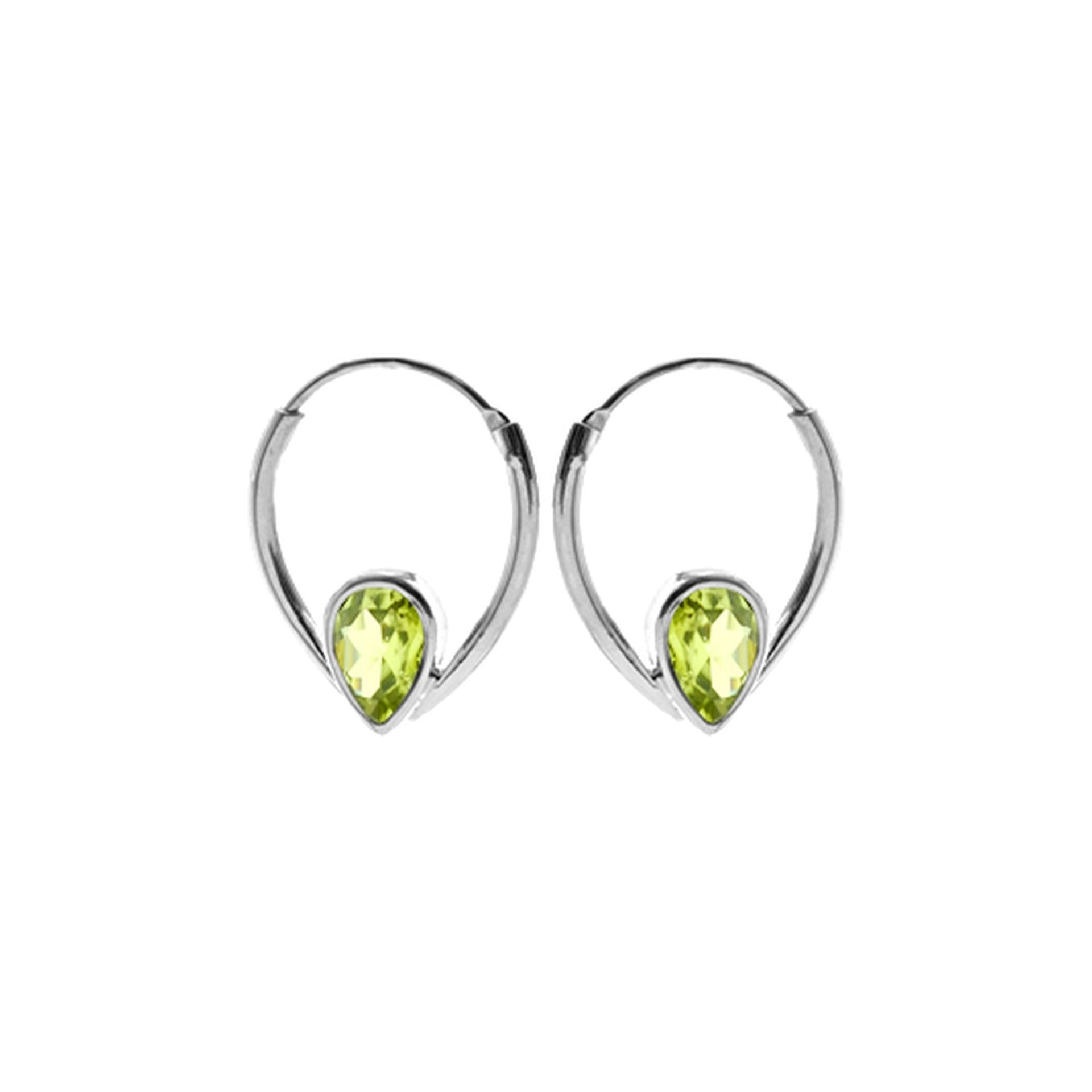 Bridget teardrop sleepers with peridot