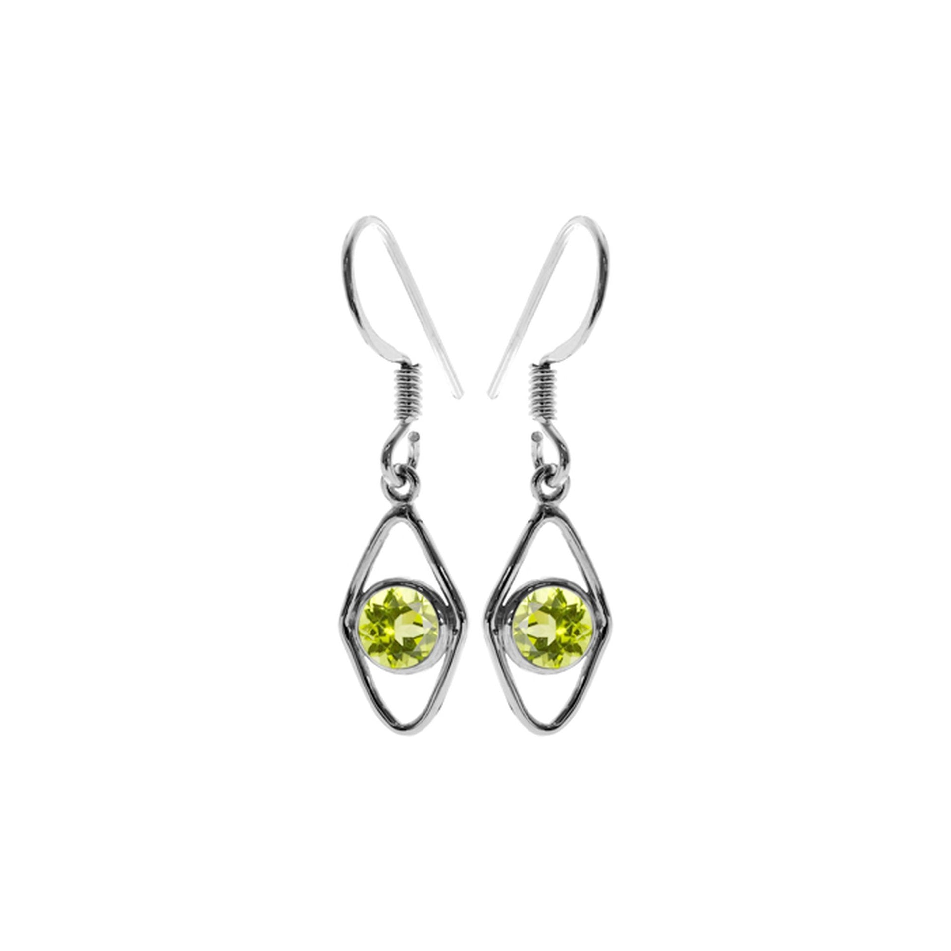 Ivy kite peridot earrings