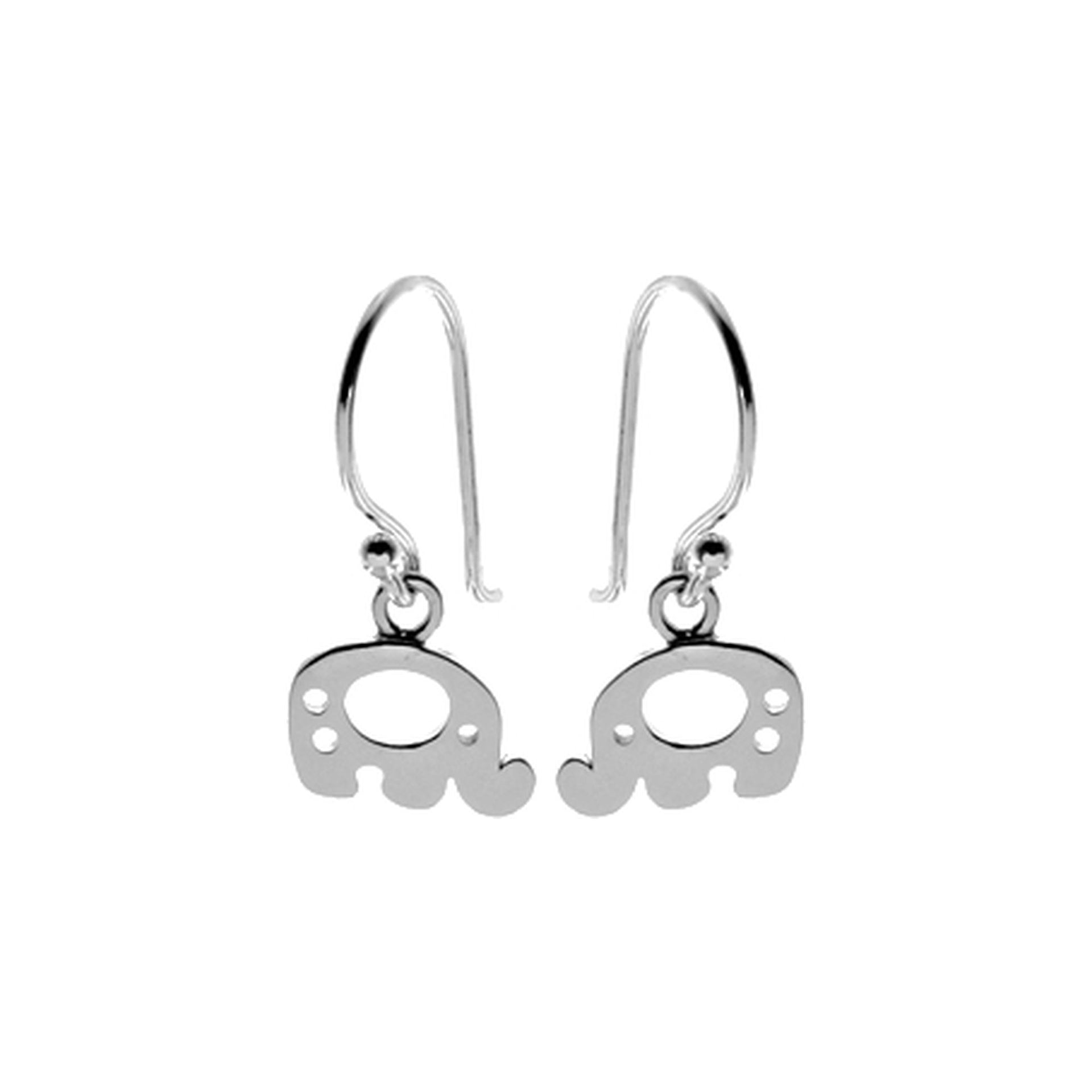 Matilda cartoon elephant drop earrings