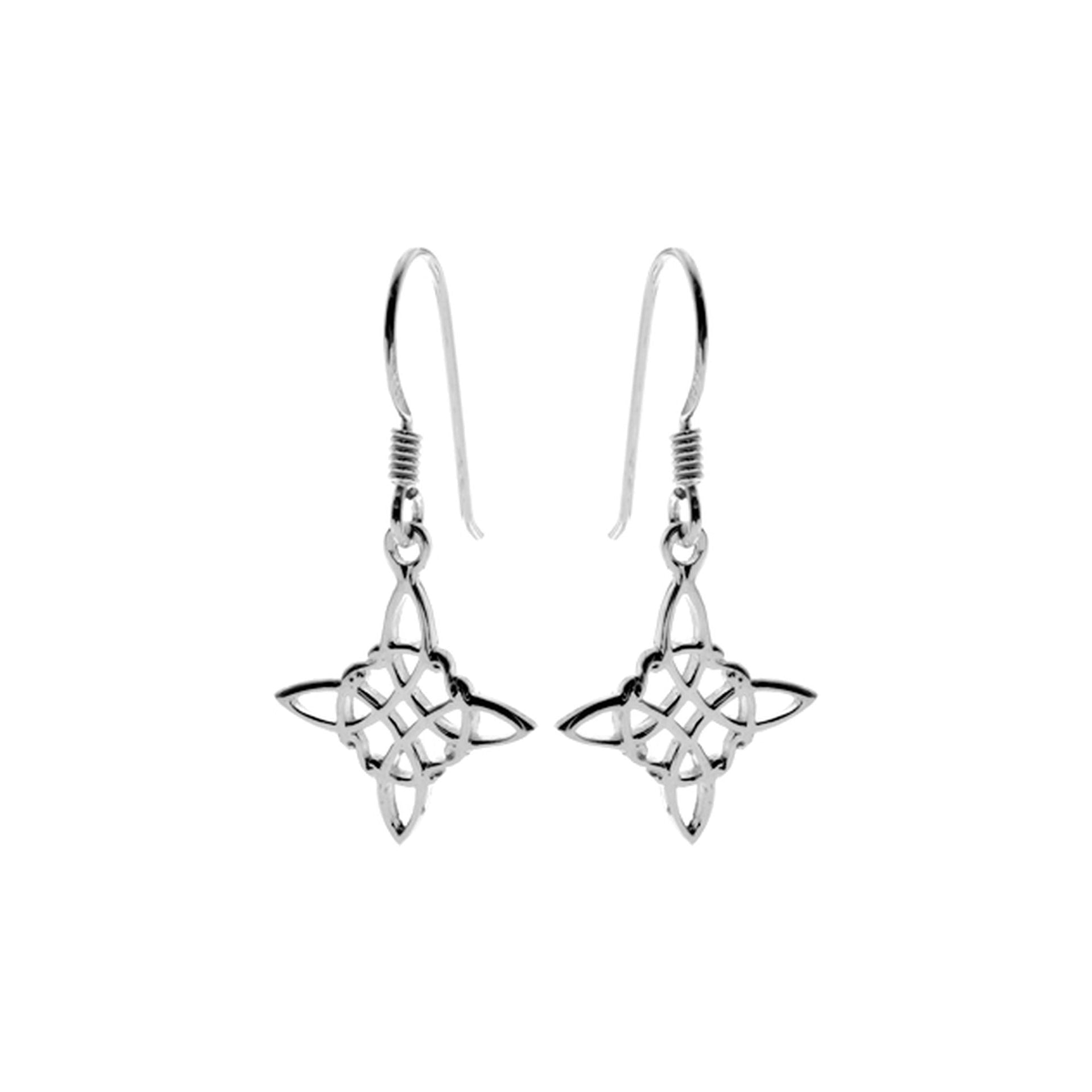 Betsy square Celtic knot earrings