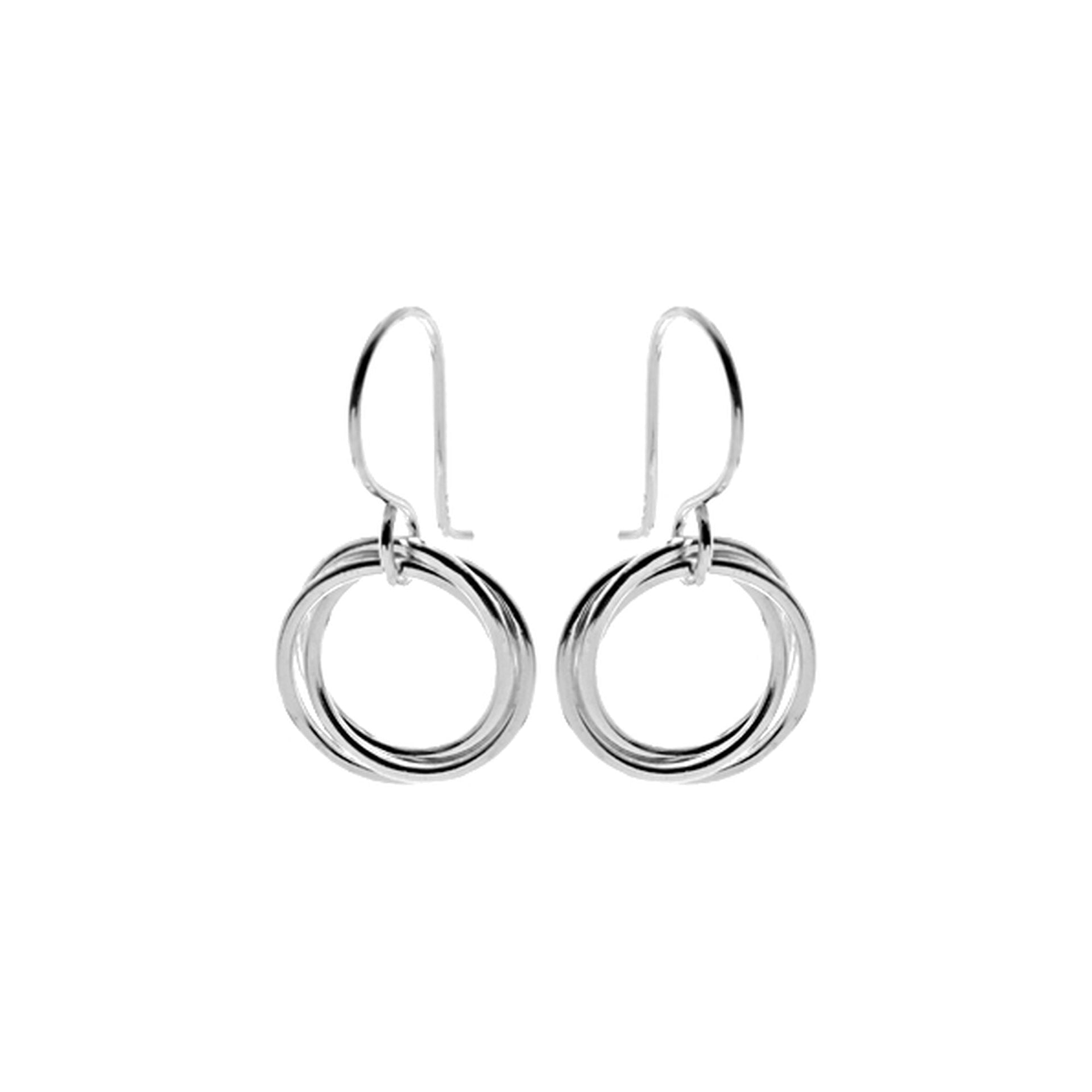 Joanna triple ring earrings