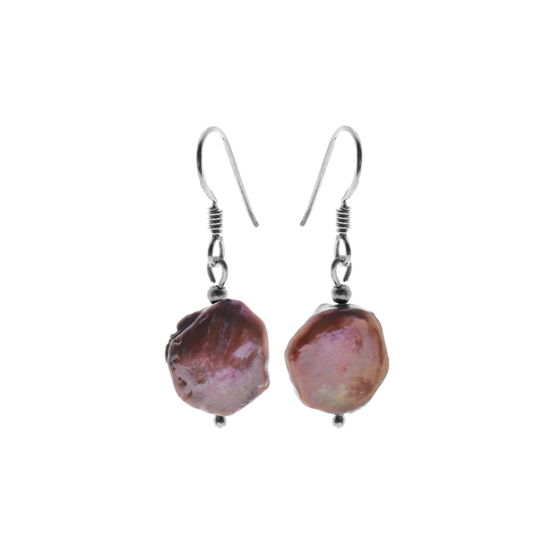 Chloe dyed pearl earrings