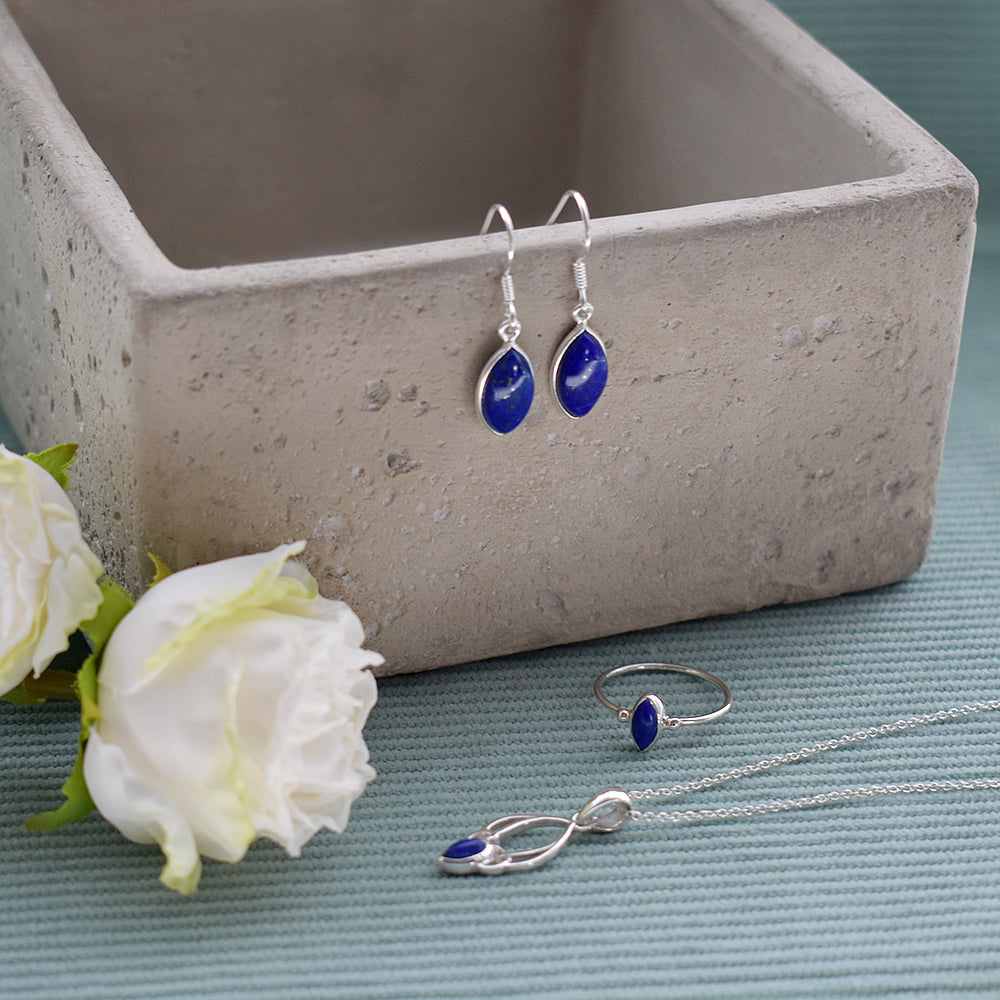 Betsy marquis lapis lazuli pendant