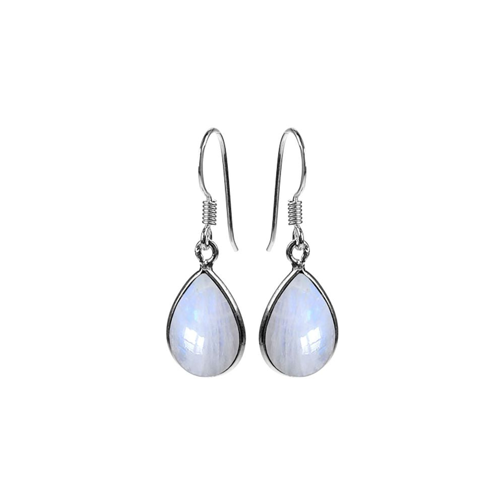 Bridget large teardrop rainbow earrings