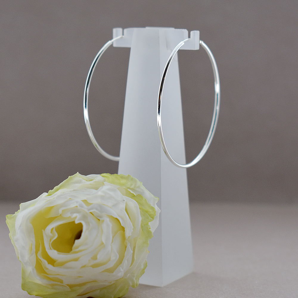 Bria 40mm hoop earrings