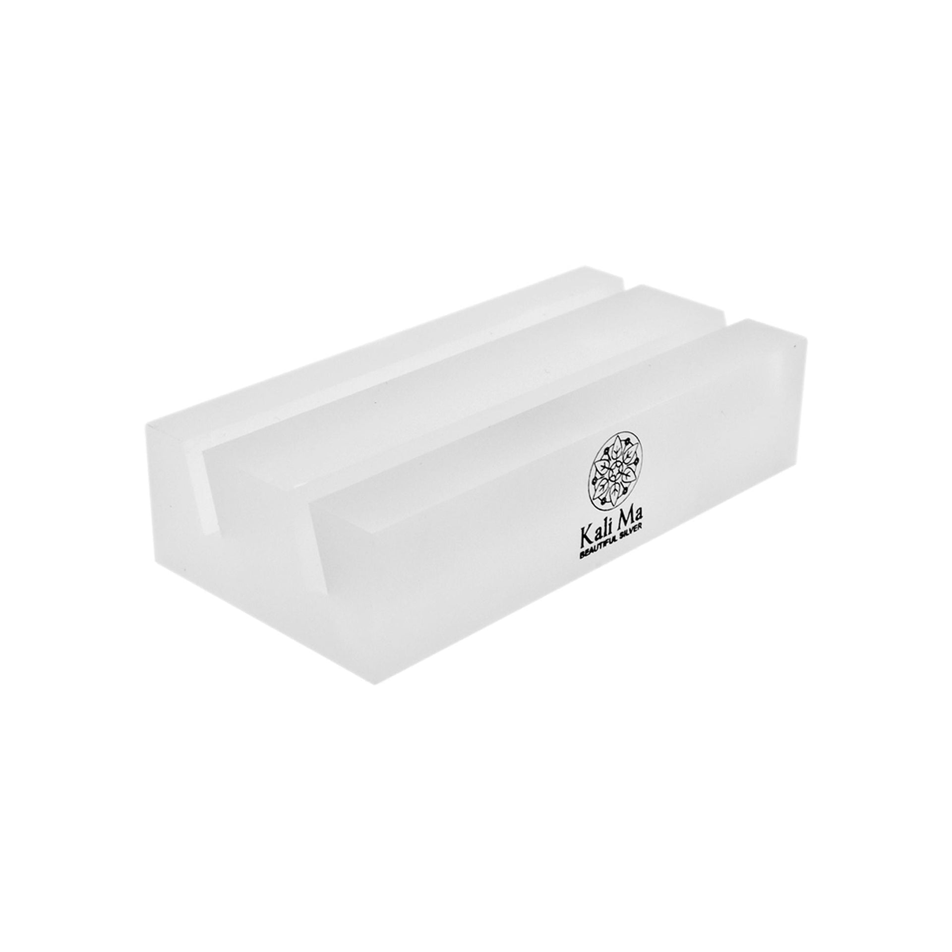 Wide double slot display base