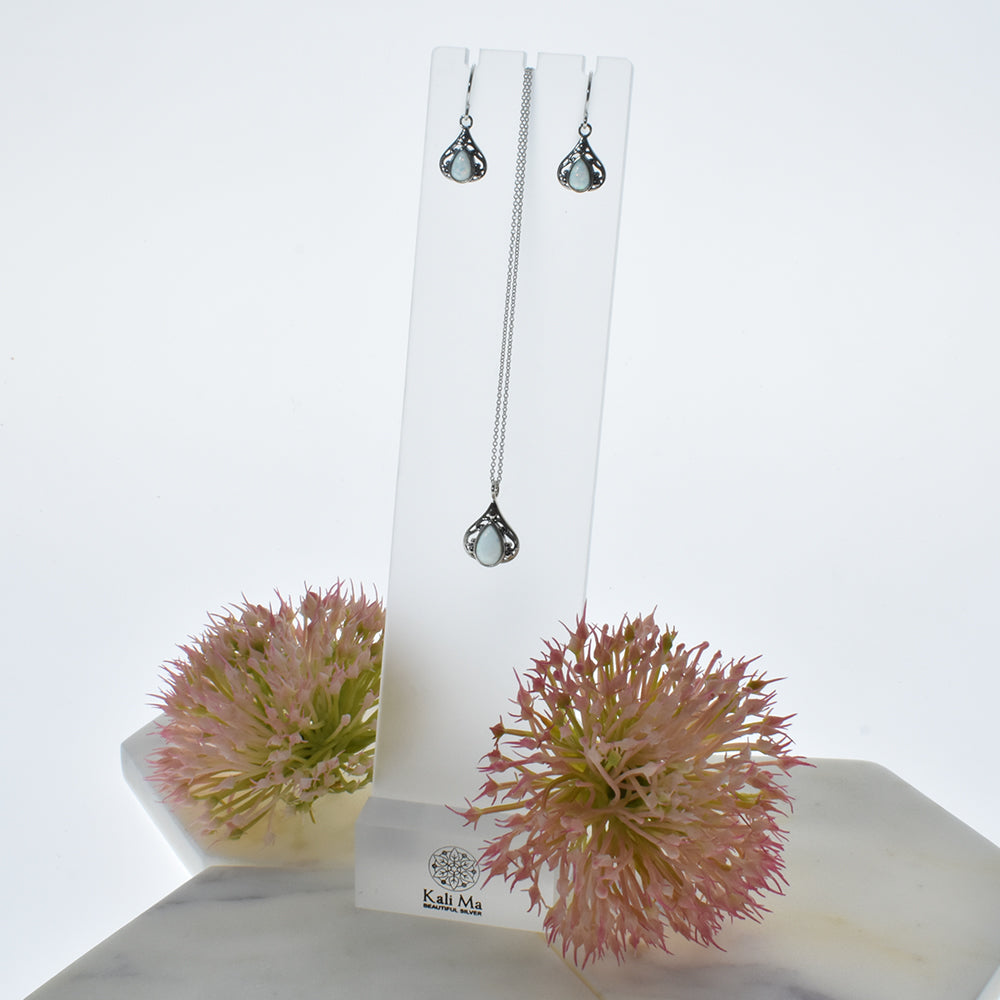Earring & necklace/triple necklace display insert (L)