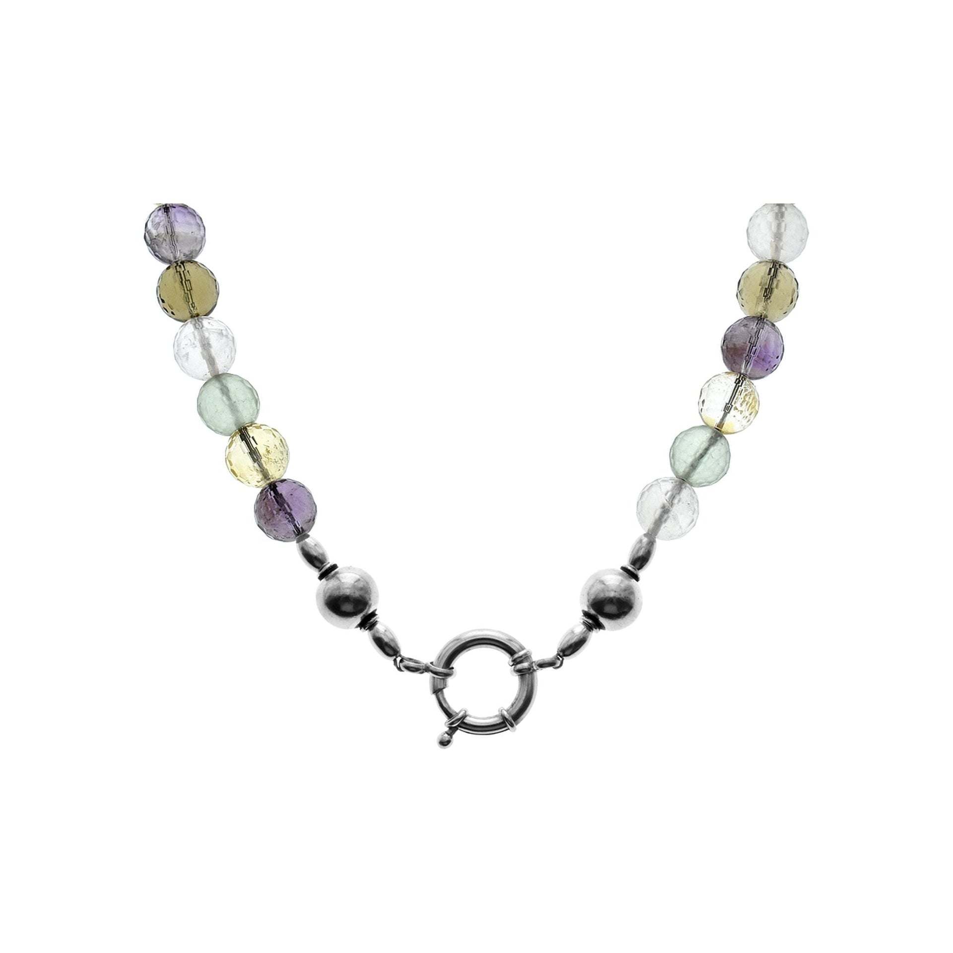 Chloe multi-coloured bead necklace