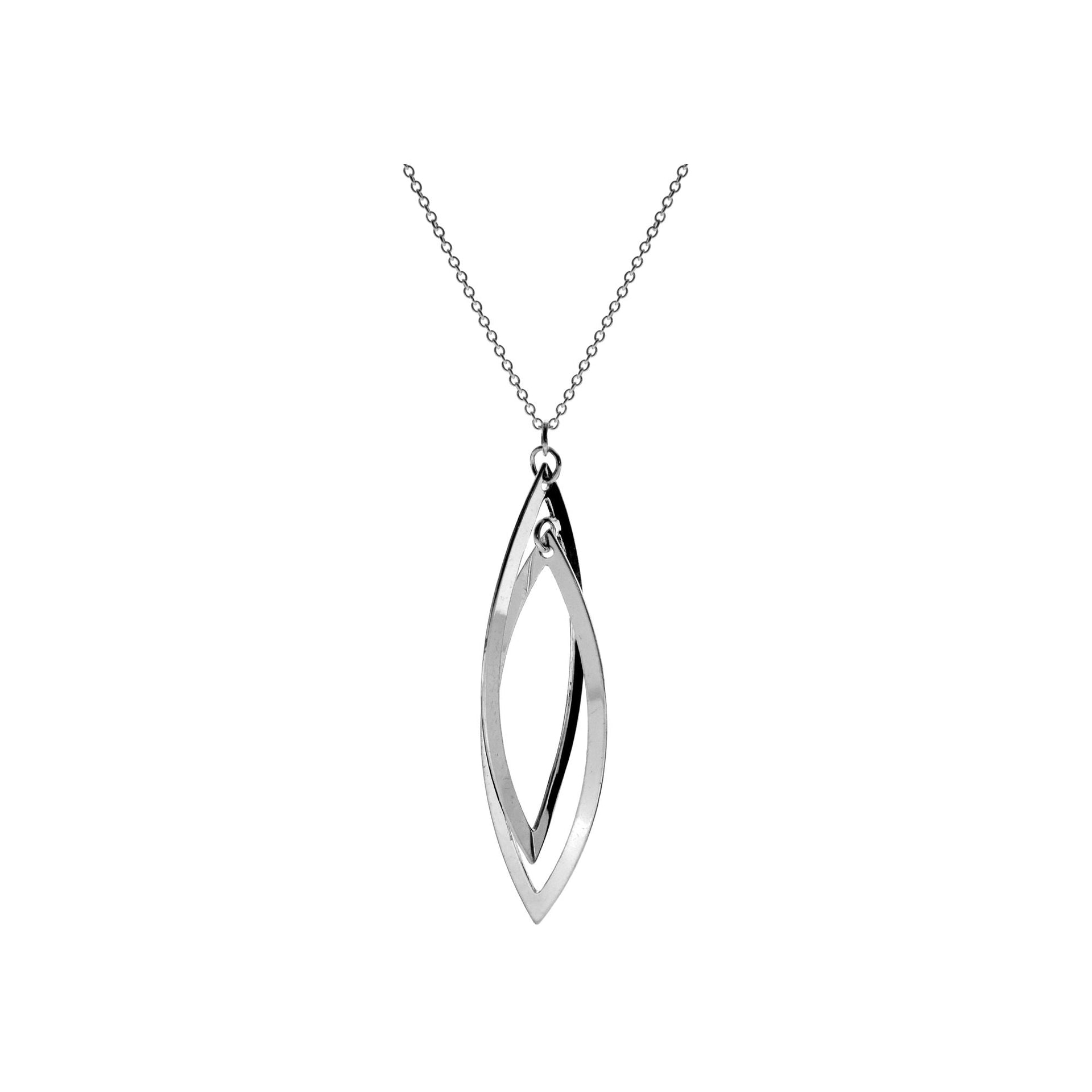 Chloe open leaves necklace