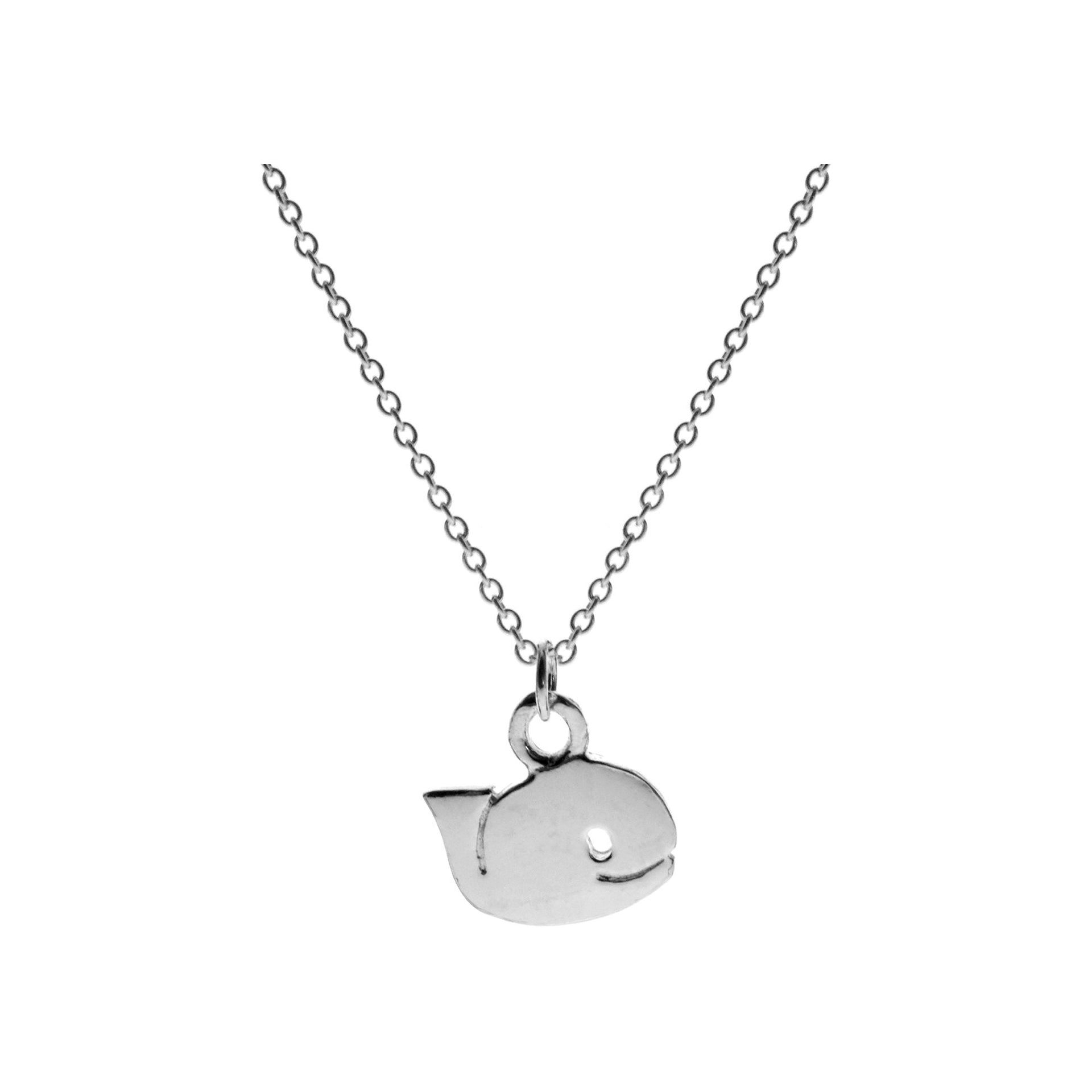 Poppy whale necklace