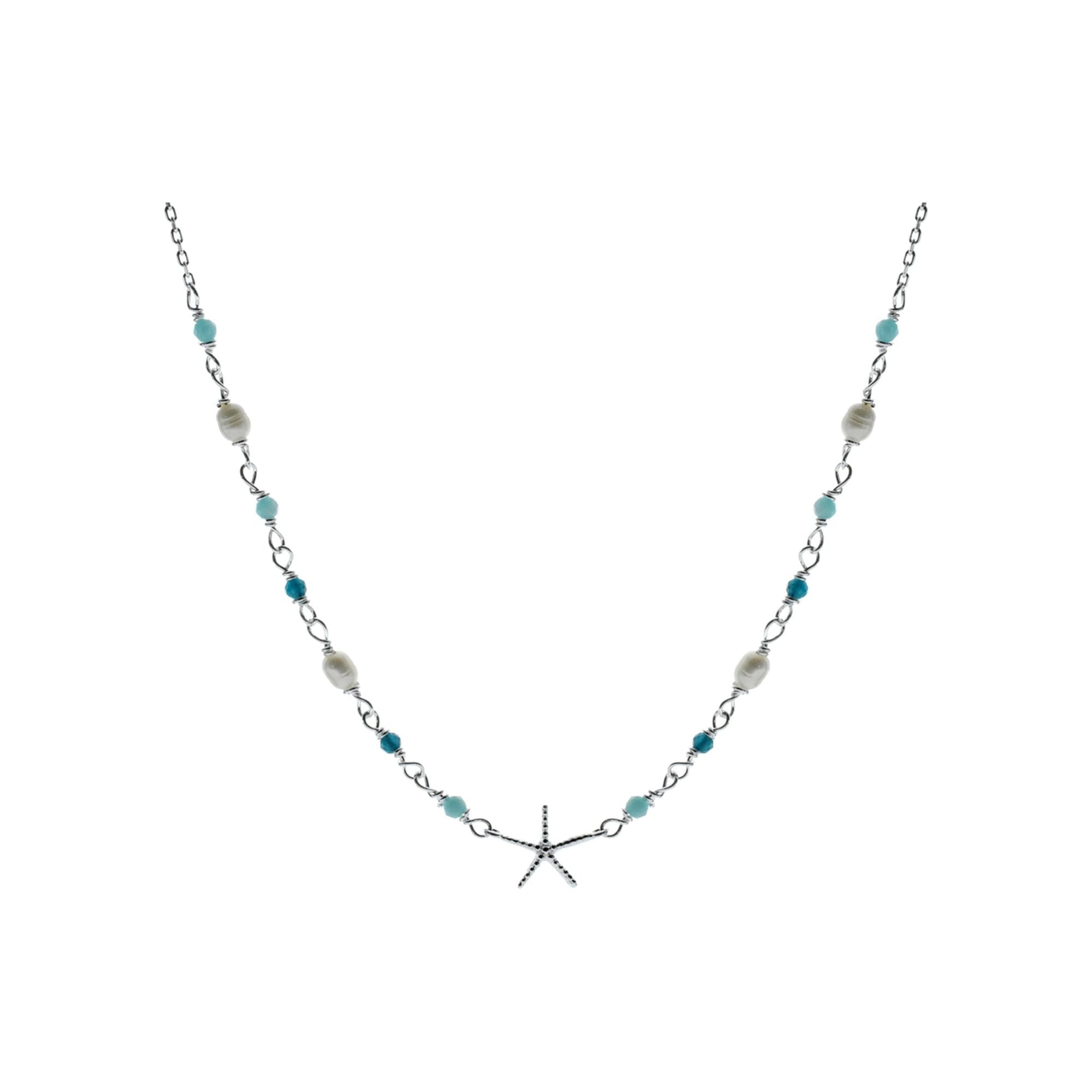 Avianna seascape starfish necklace