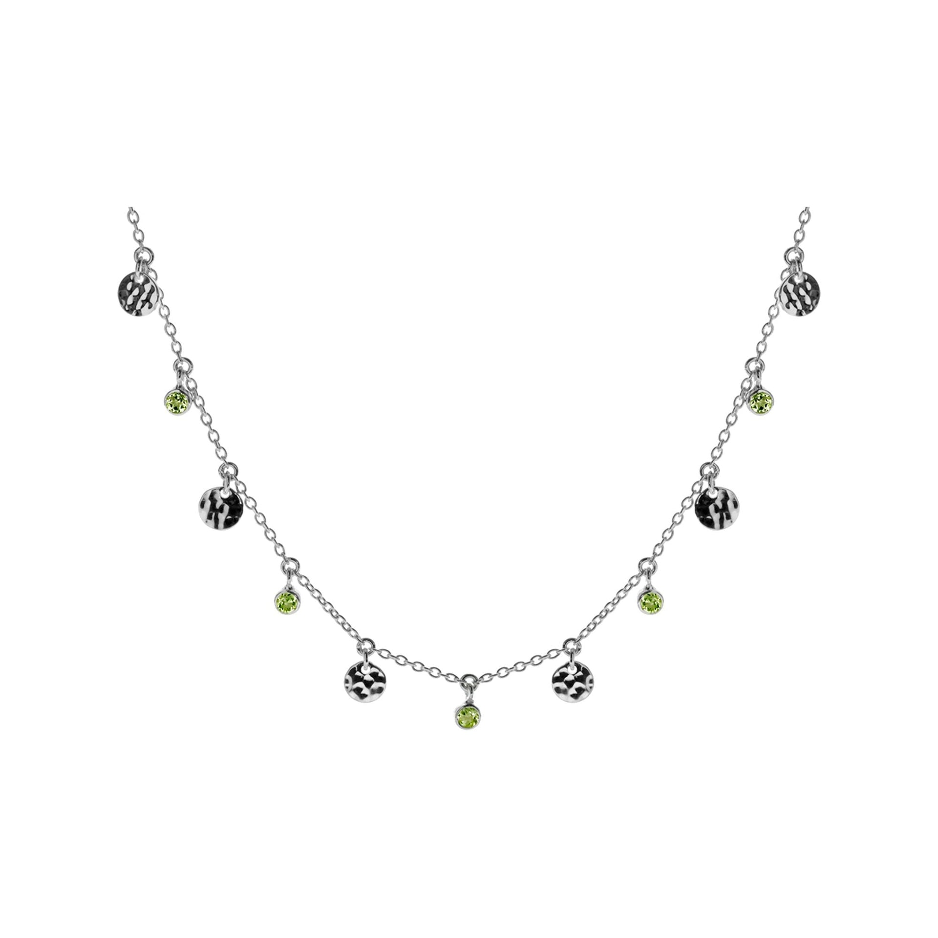 Bridget elegant peridot necklace