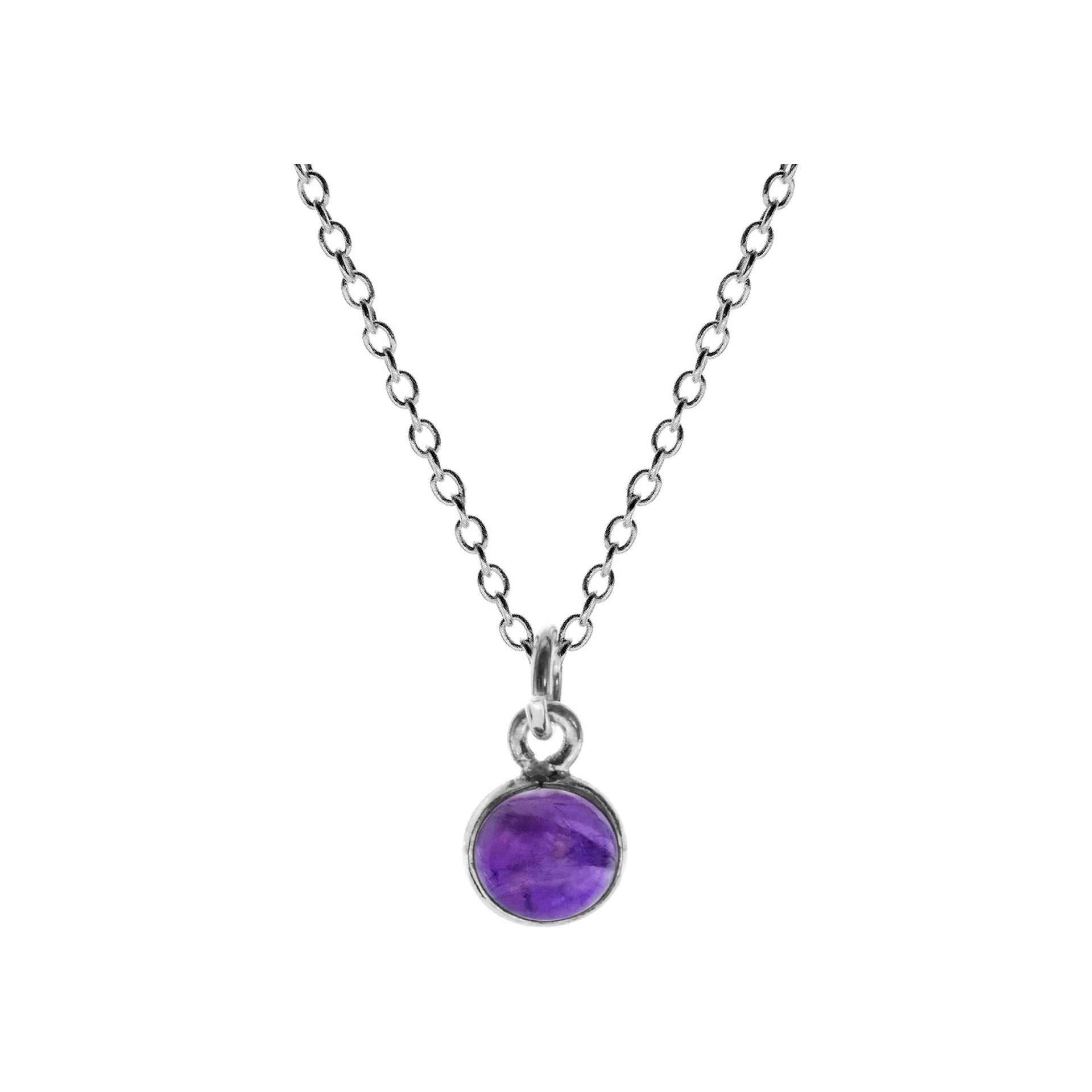 Chloe small amethyst pendant