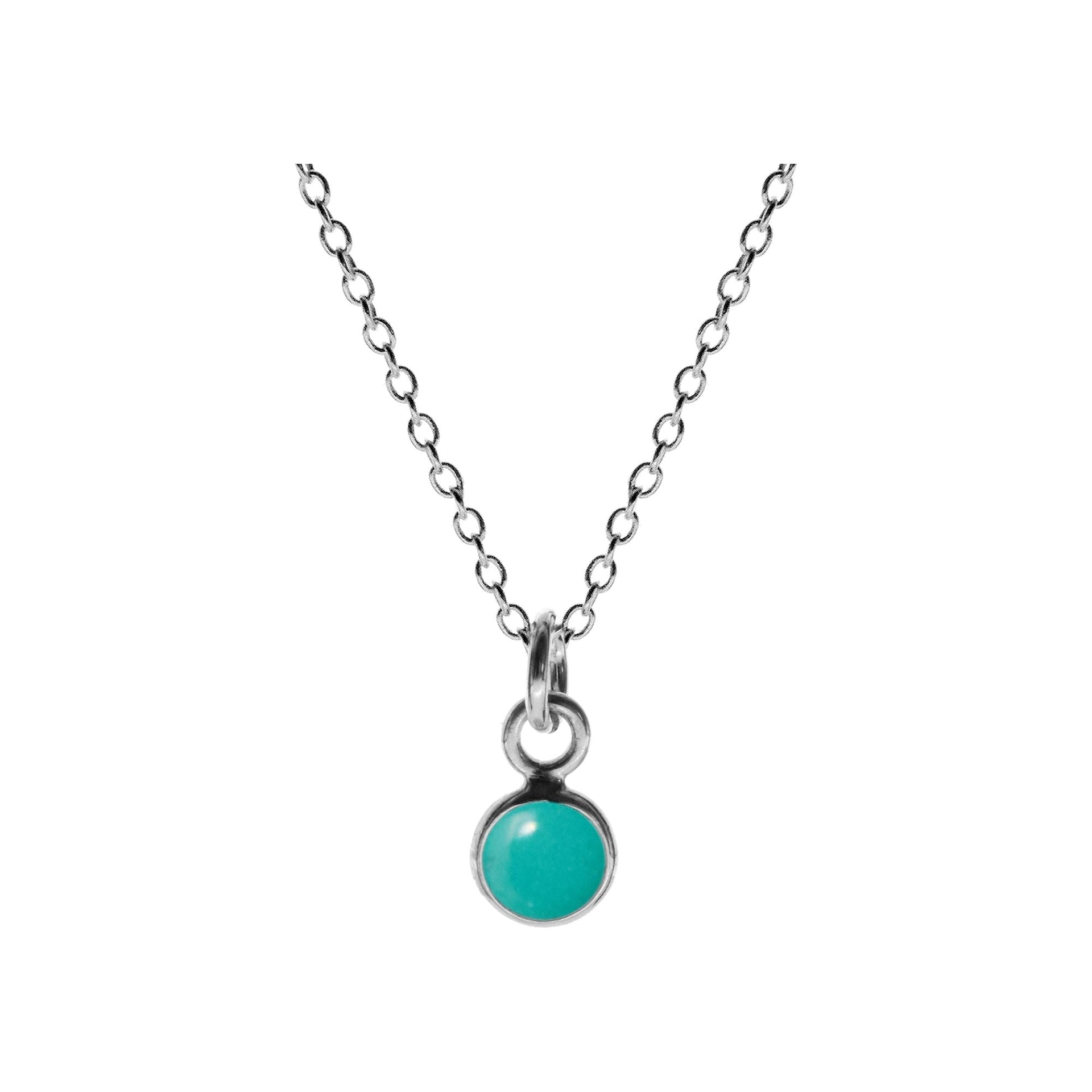 Chloe dainty turquoise necklace