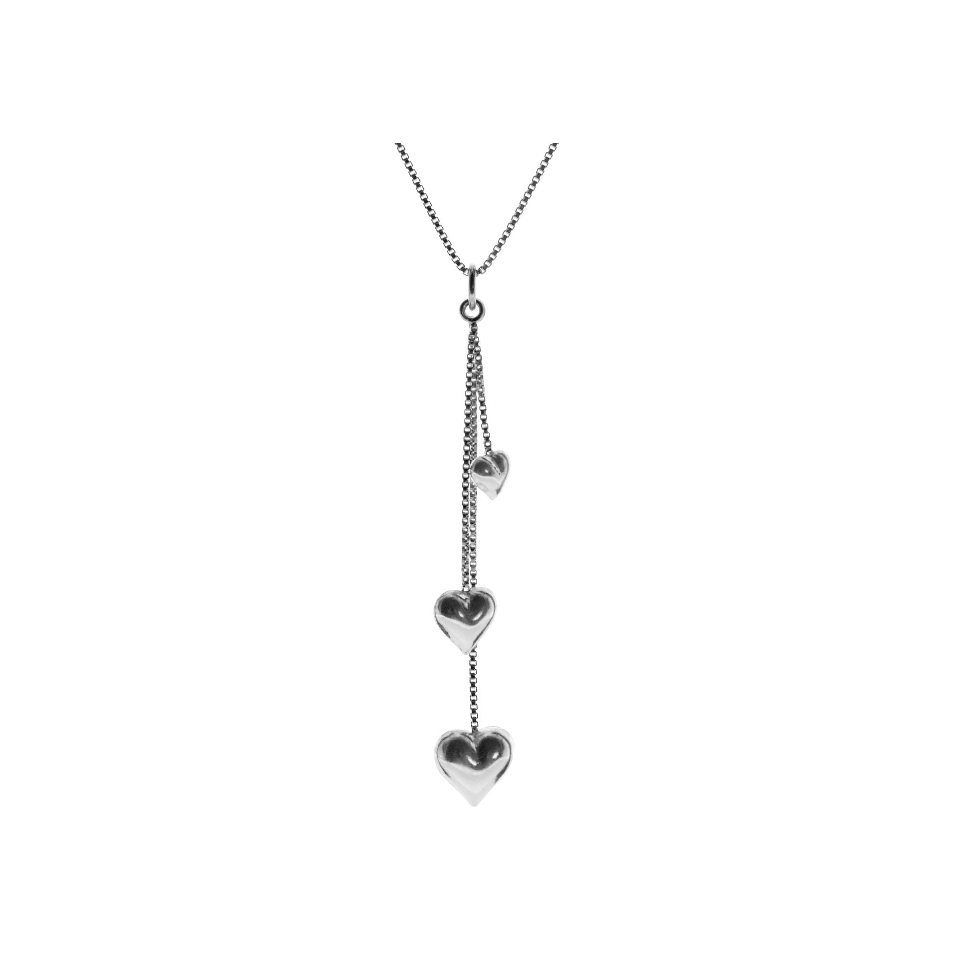 Chloe 3D heart necklace