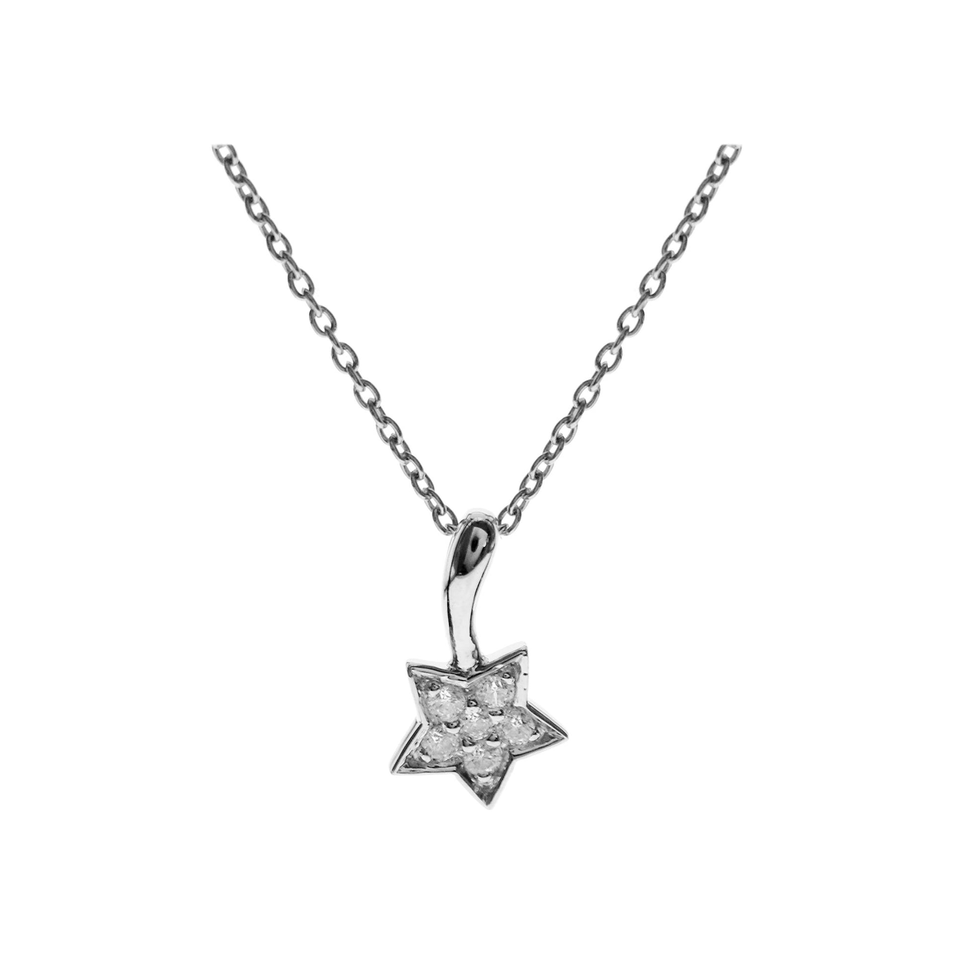 CZ Shooting star necklace