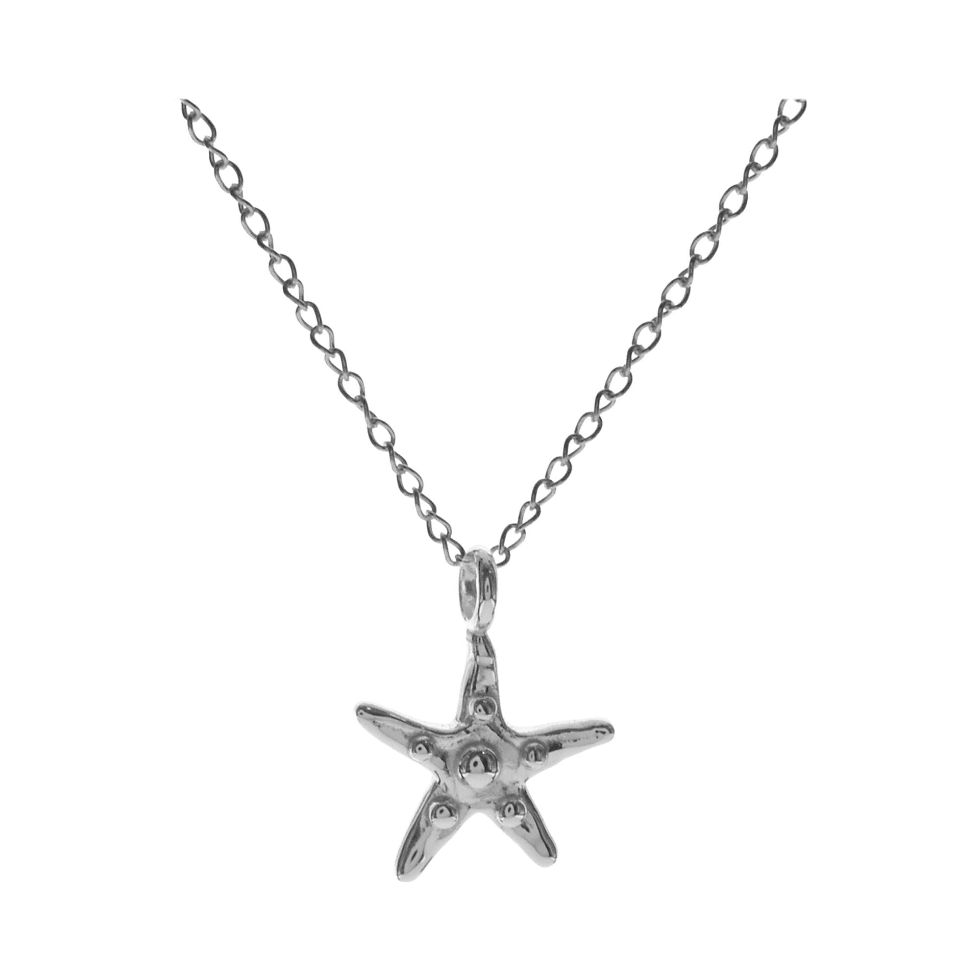 Mila textured starfish necklace