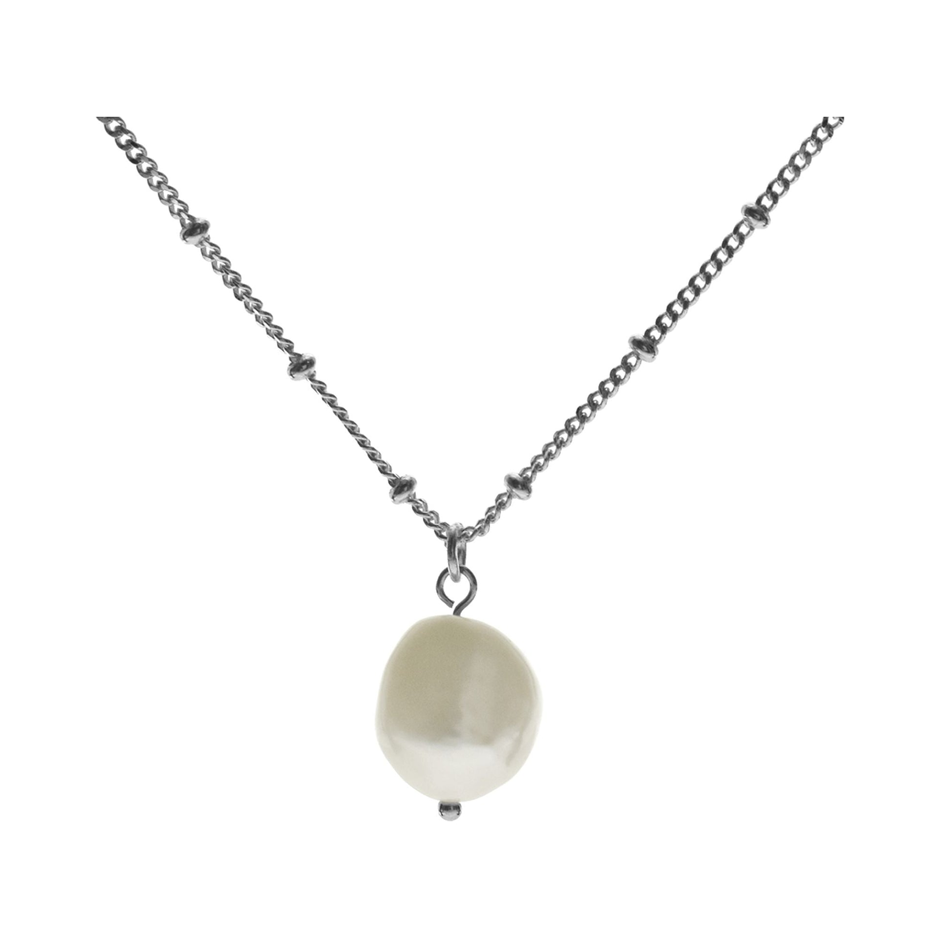 Blythe satellite chain with pearl necklace