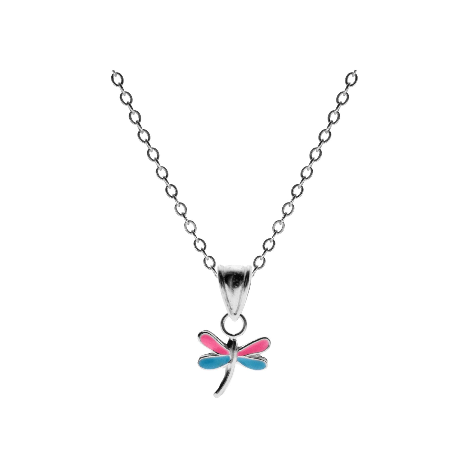 Poppy dragonfly necklace