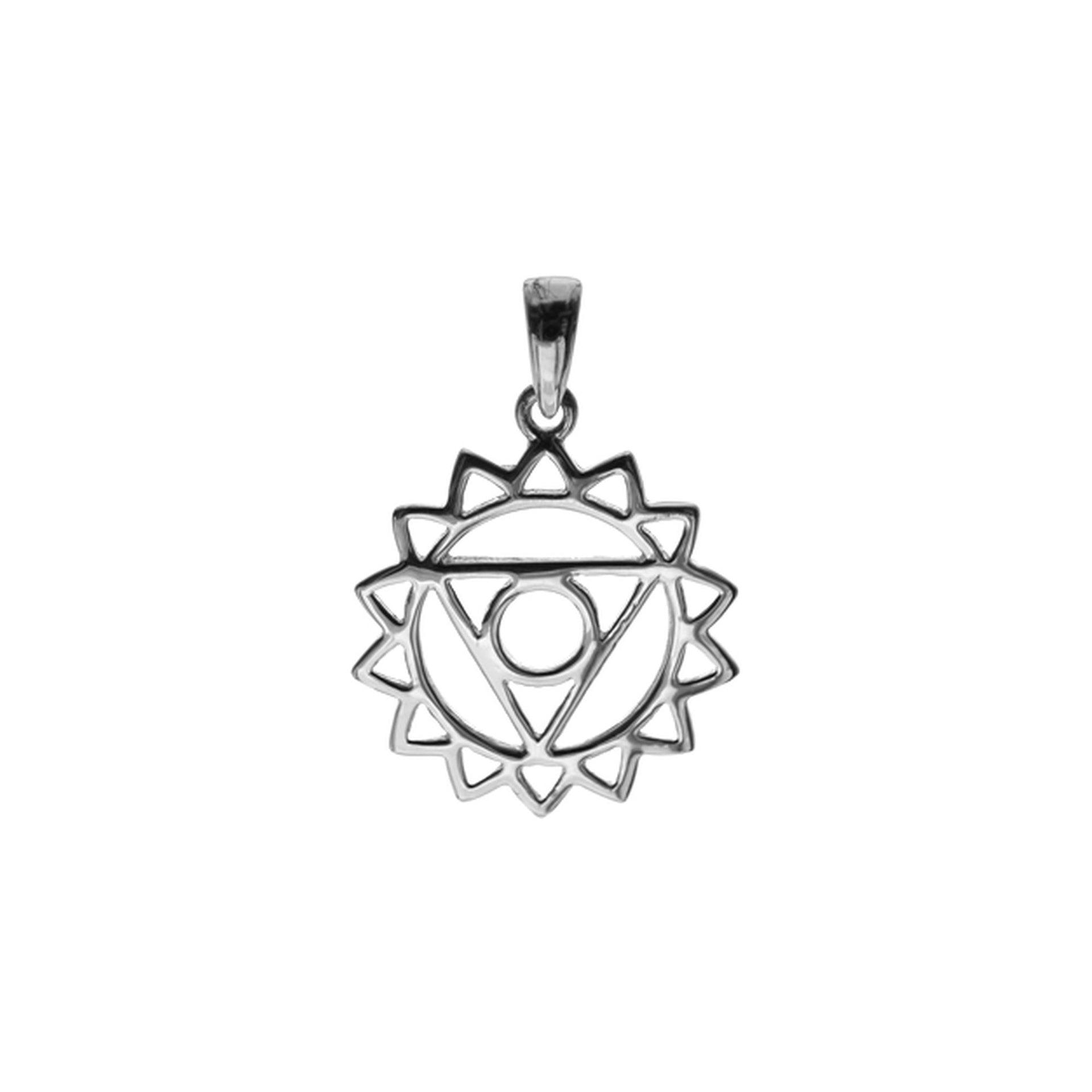 Throat chakra pendant