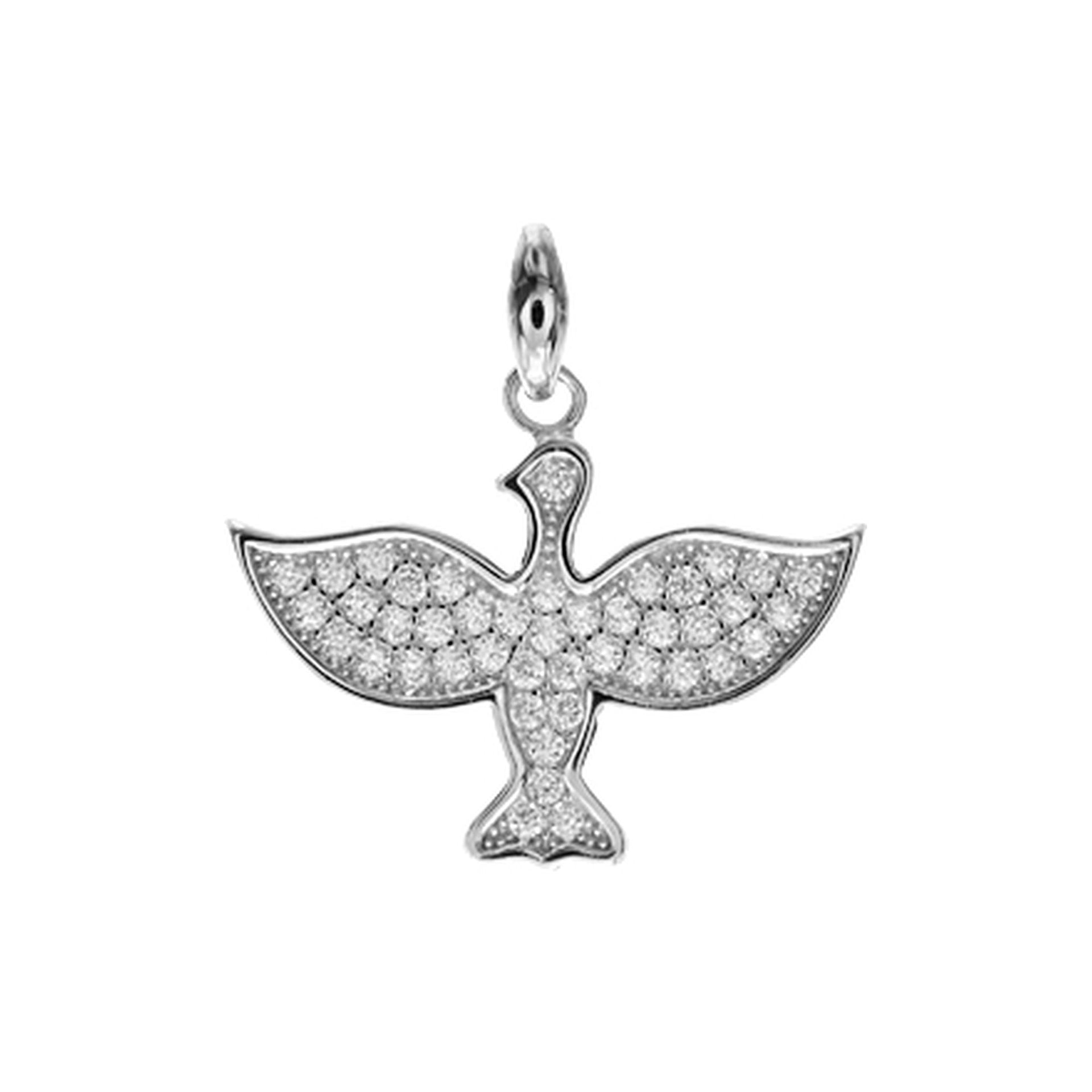 CZ Dove pendant