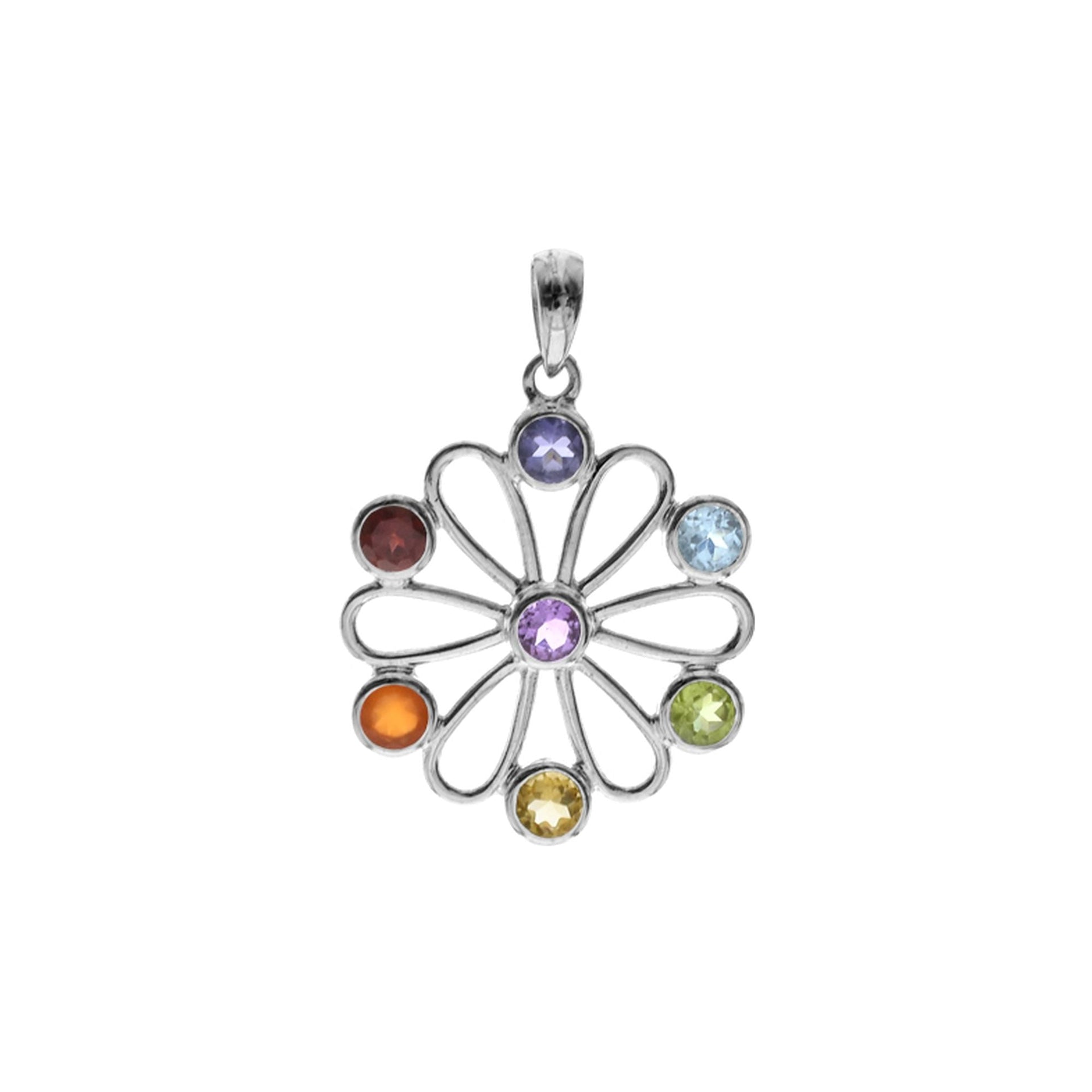 Kenna daisy pendant